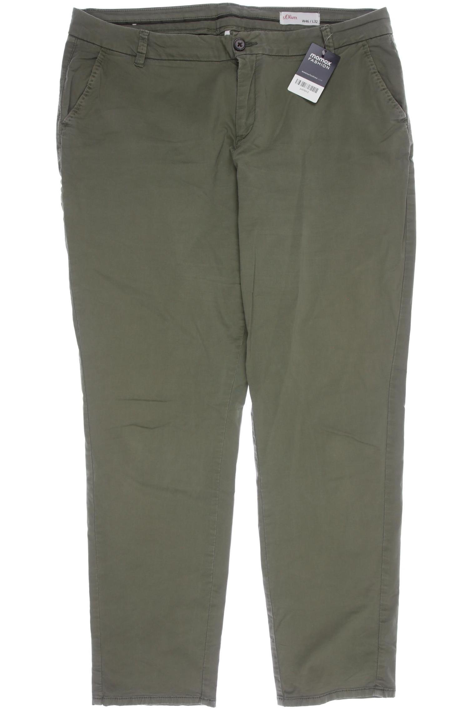 

s.Oliver Damen Stoffhose, grün, Gr. 46