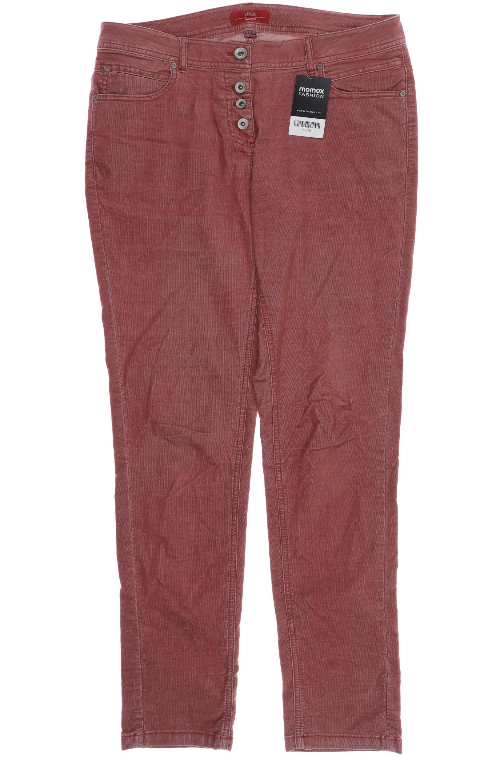

s.Oliver Damen Stoffhose, rot, Gr. 34