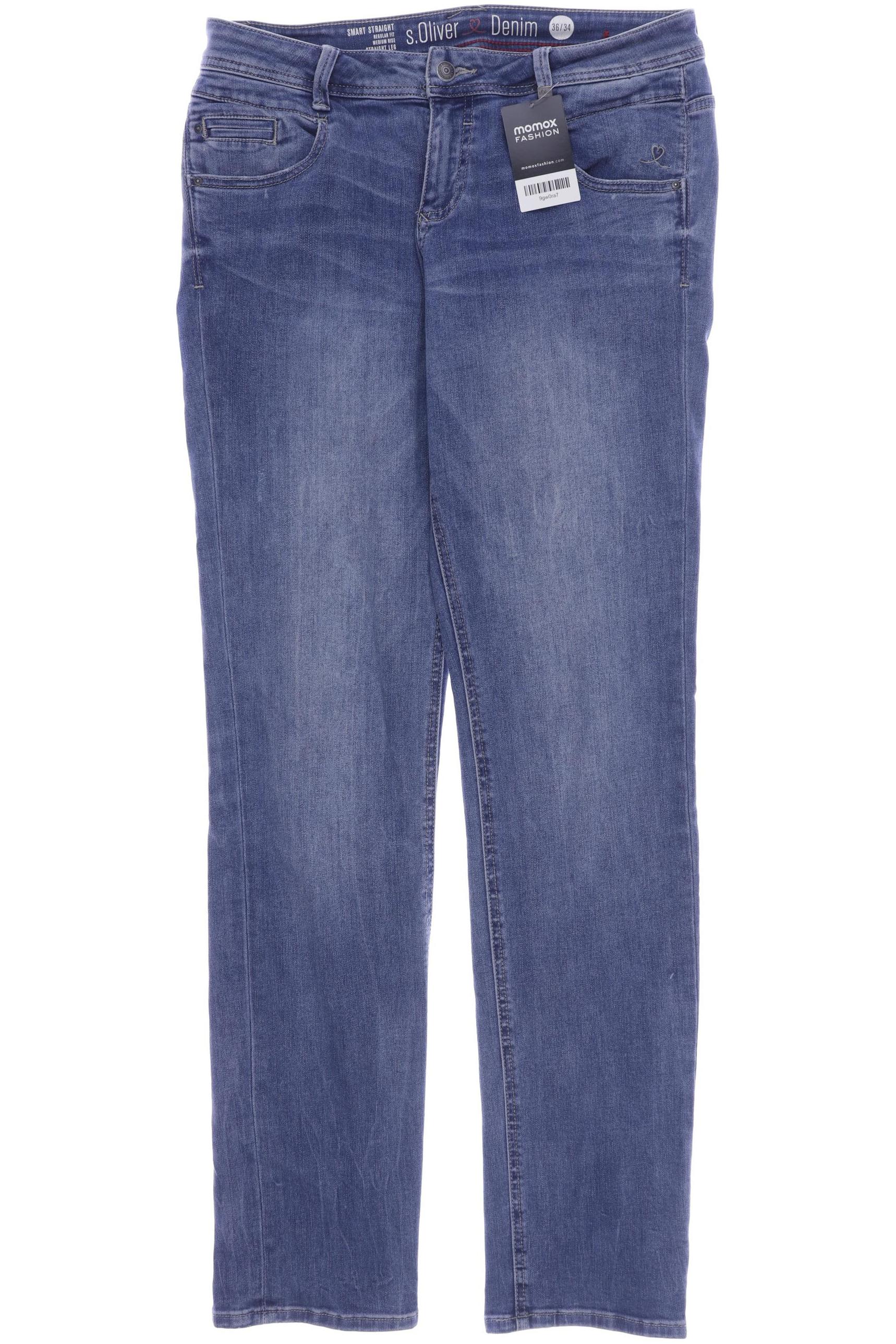 

s.Oliver Damen Jeans, blau, Gr. 36