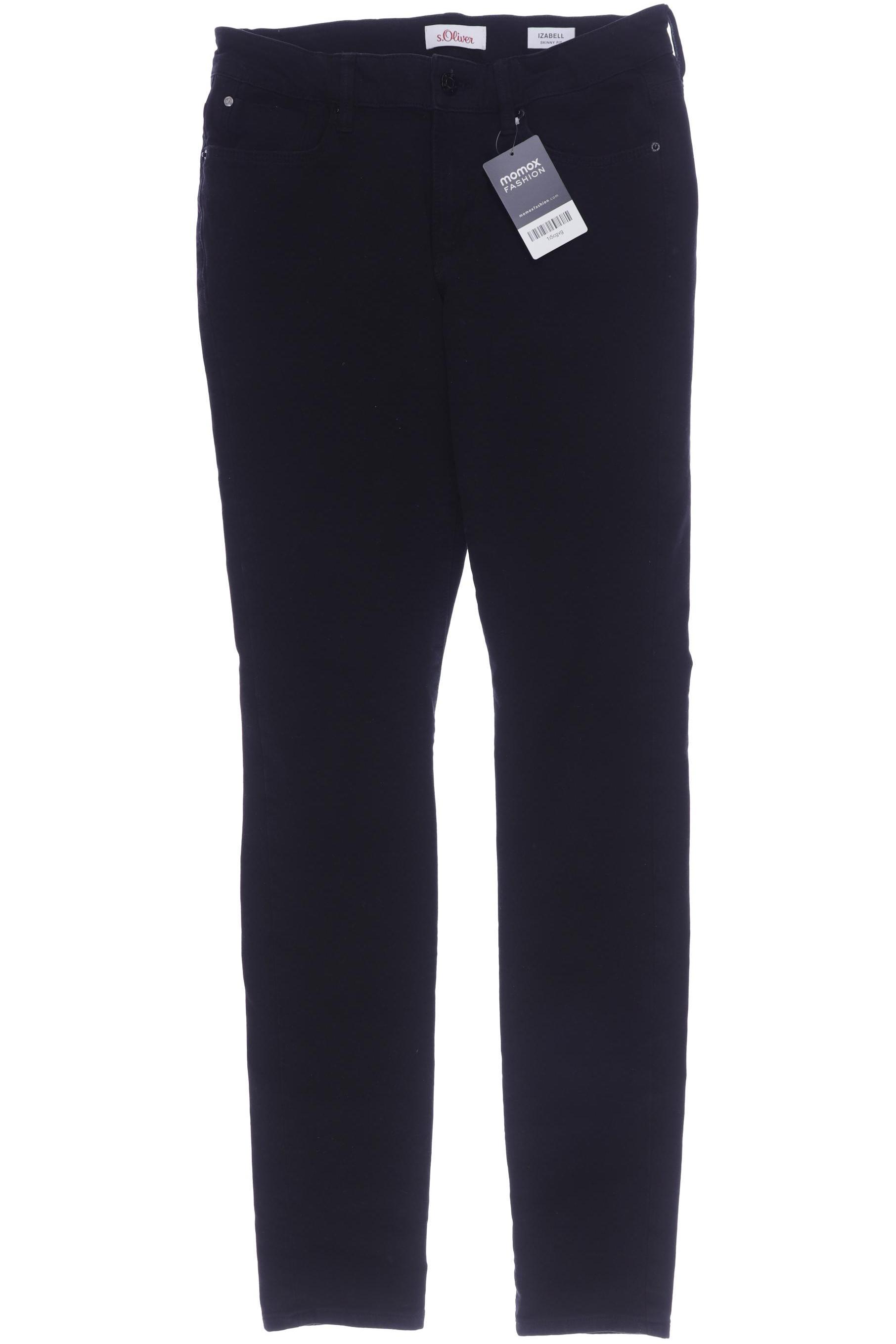 

s.Oliver Damen Jeans, schwarz