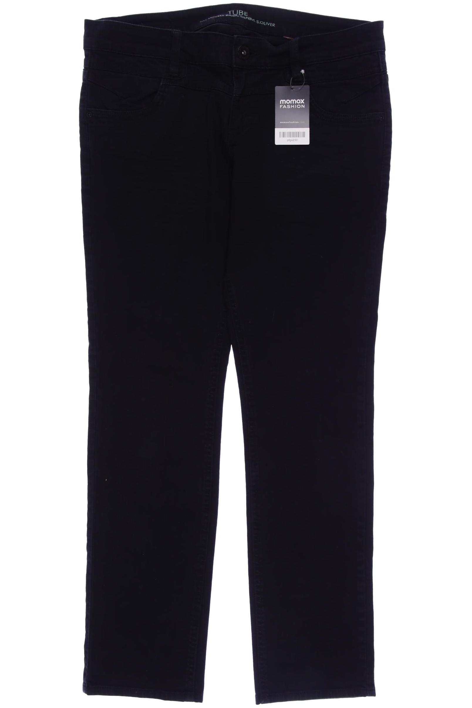 

s.Oliver Damen Jeans, schwarz, Gr. 32