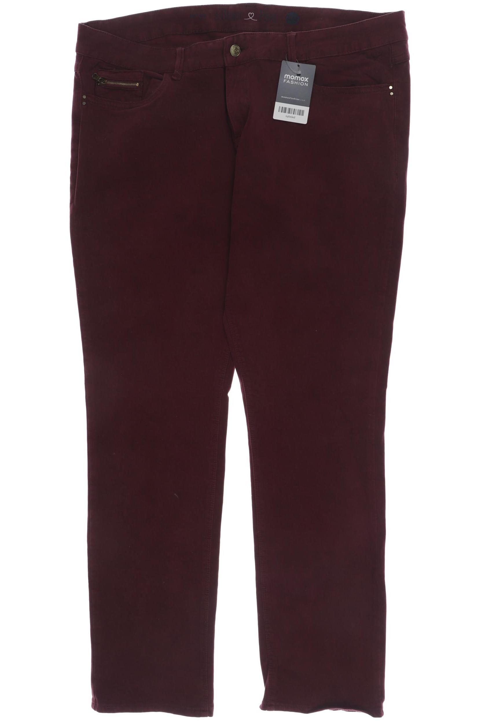 

s.Oliver Damen Jeans, bordeaux