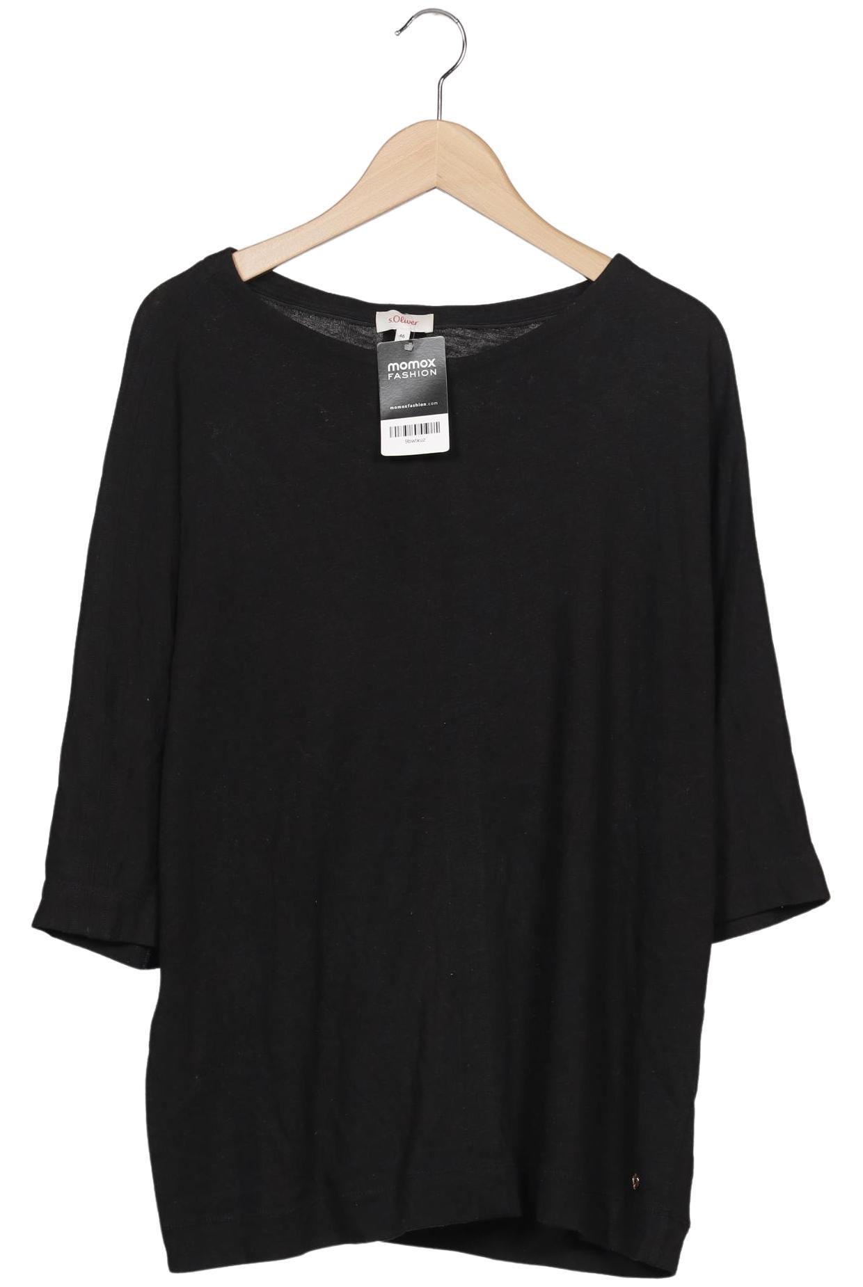 

s.Oliver Damen Pullover, schwarz, Gr. 46