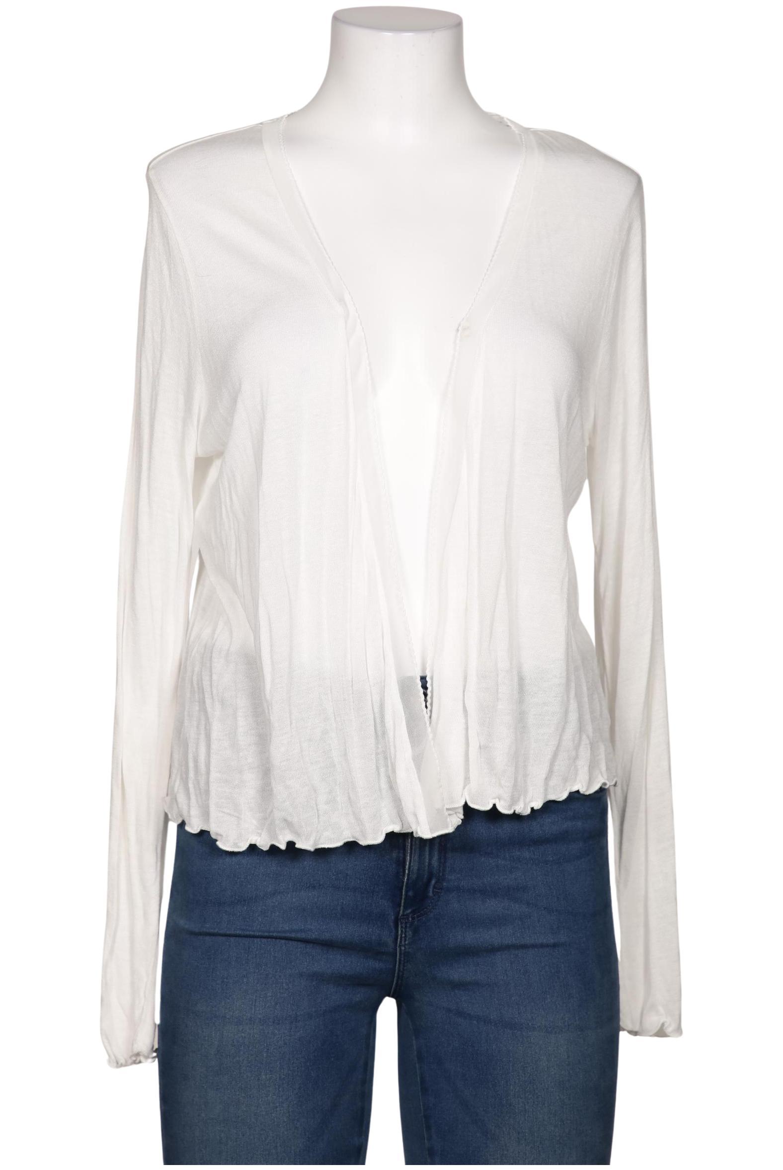 

s.Oliver Damen Strickjacke, weiß, Gr. 40