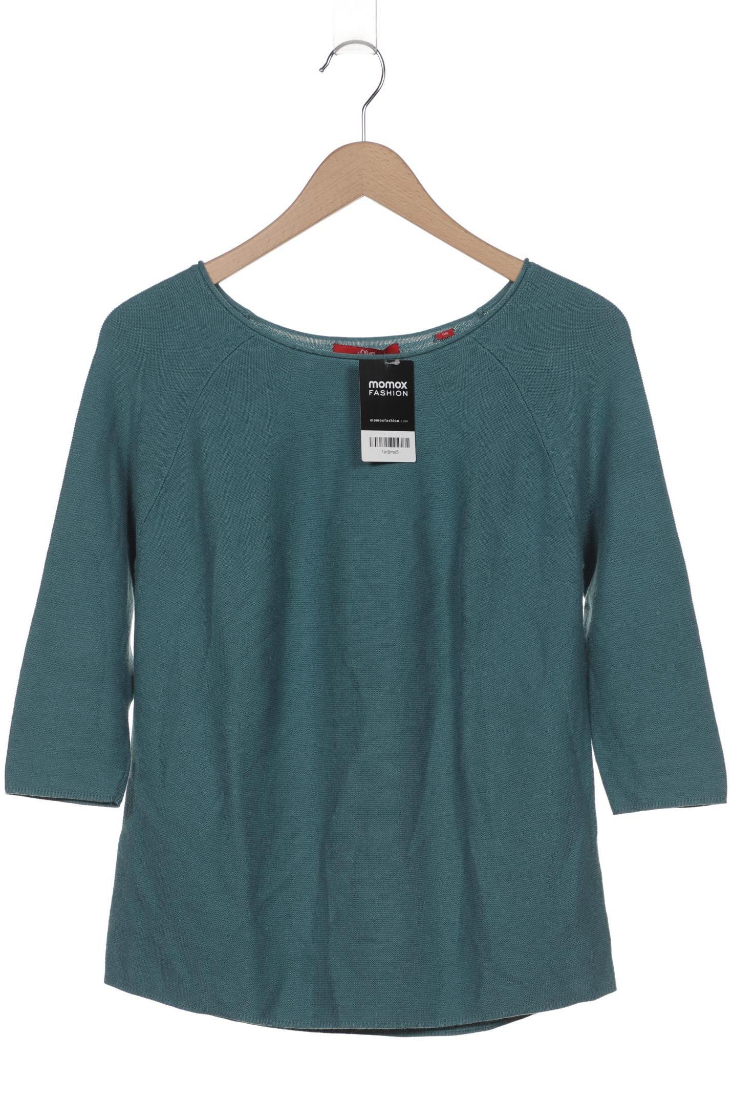 

s.Oliver Damen Pullover, türkis, Gr. 36