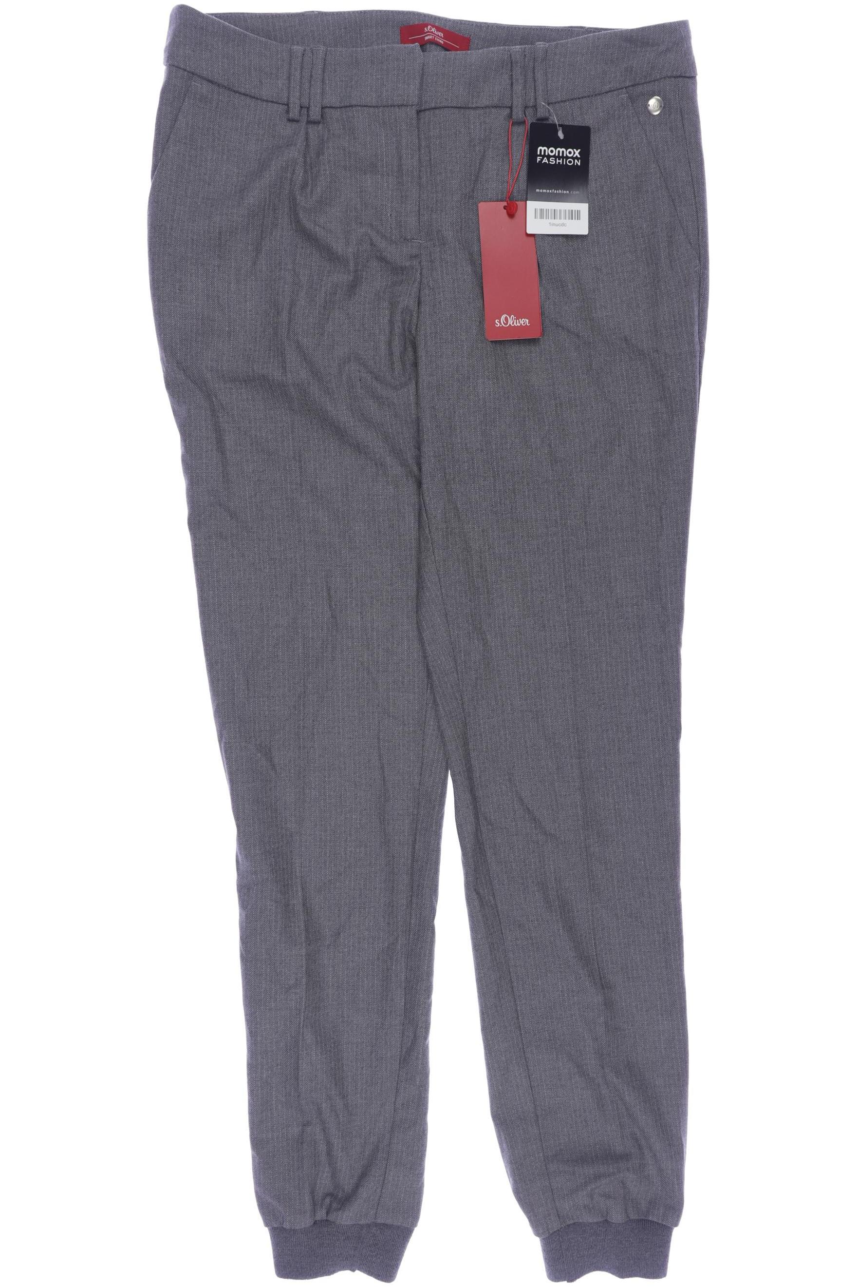 

s.Oliver Damen Stoffhose, grau, Gr. 38