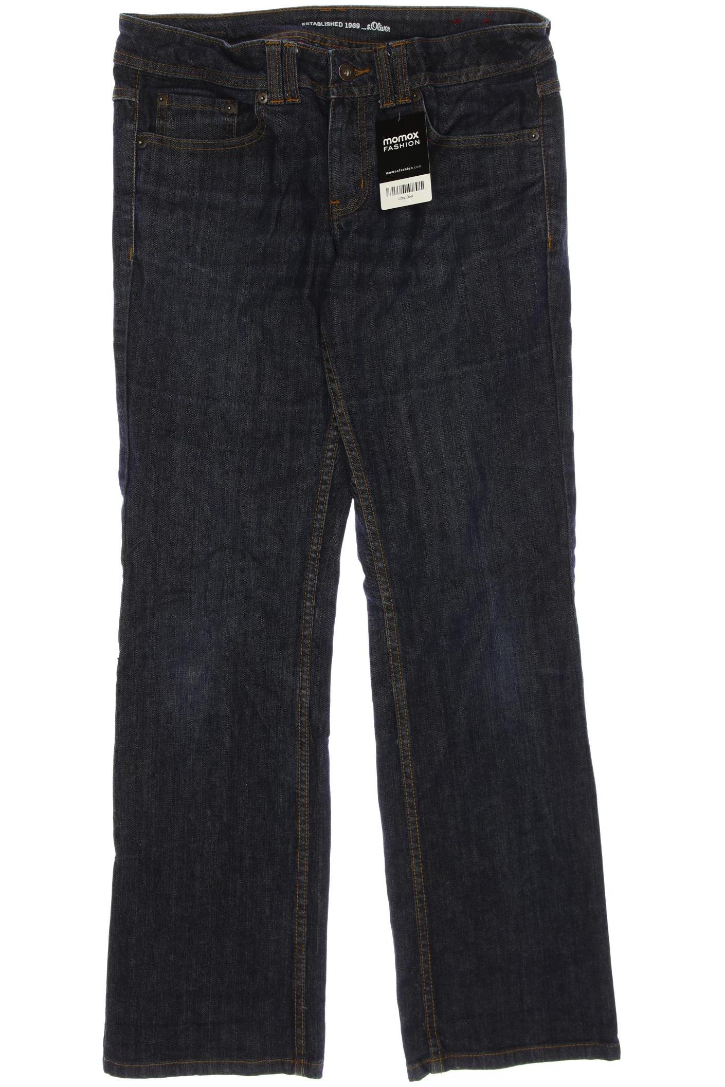 

s.Oliver Damen Jeans, marineblau