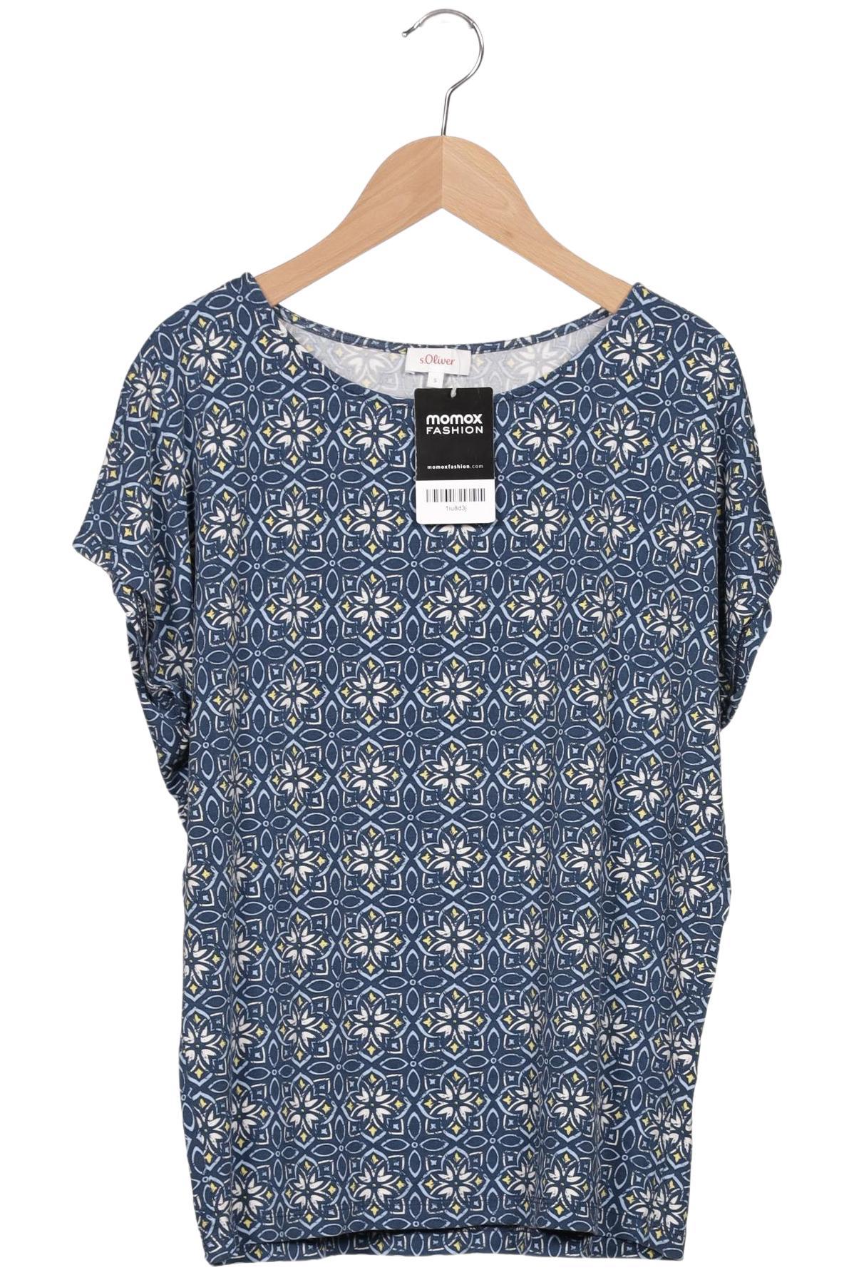 

s.Oliver Damen T-Shirt, blau, Gr. 36