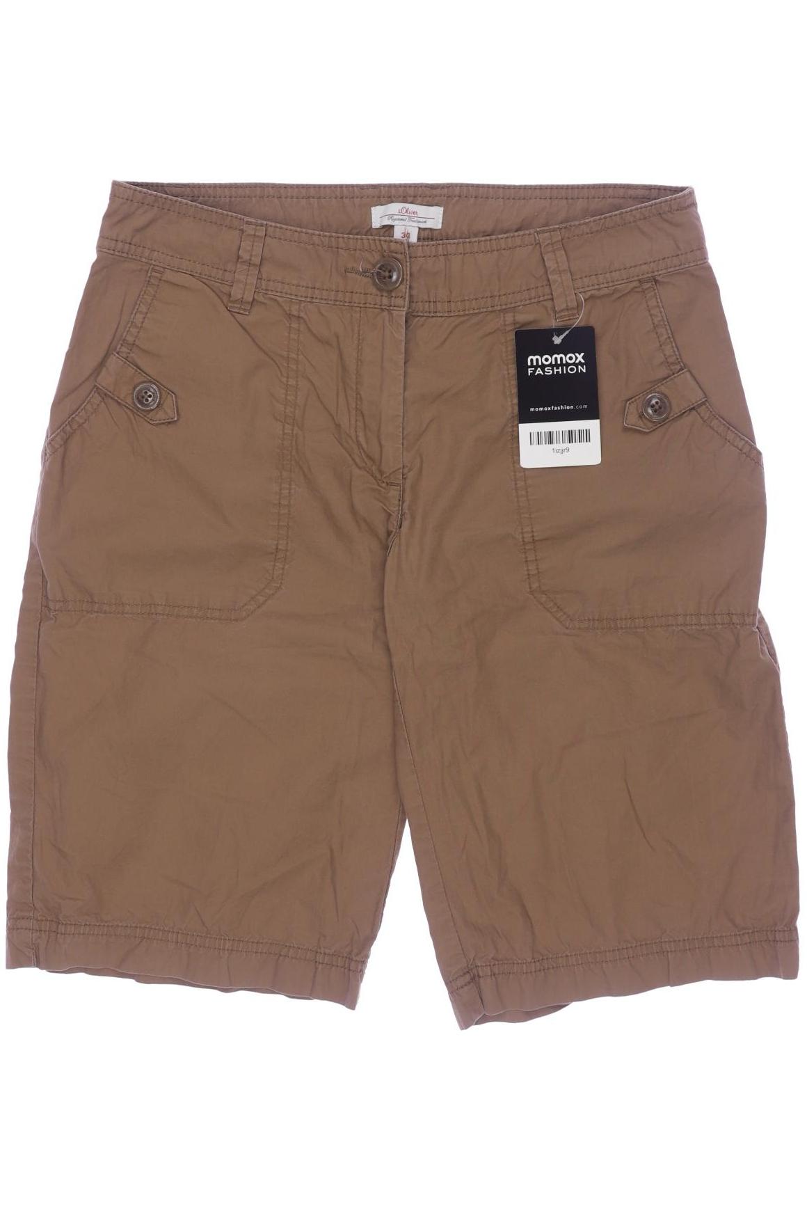 

s.Oliver Damen Shorts, braun, Gr. 34