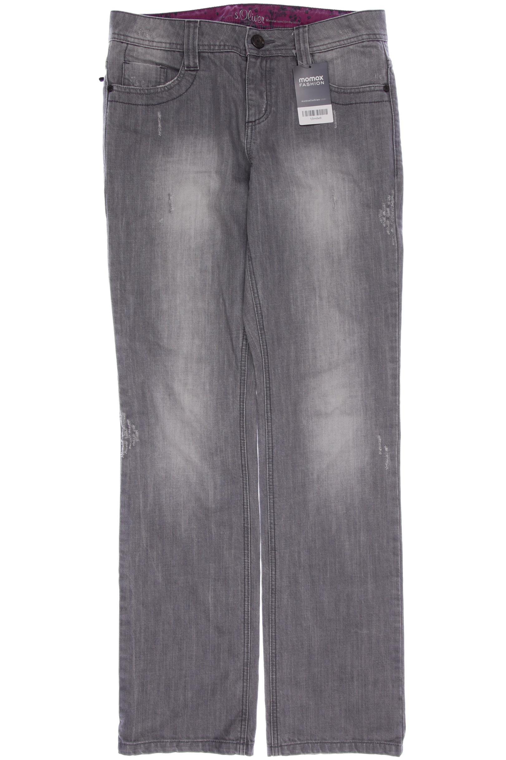 

s.Oliver Damen Jeans, grau
