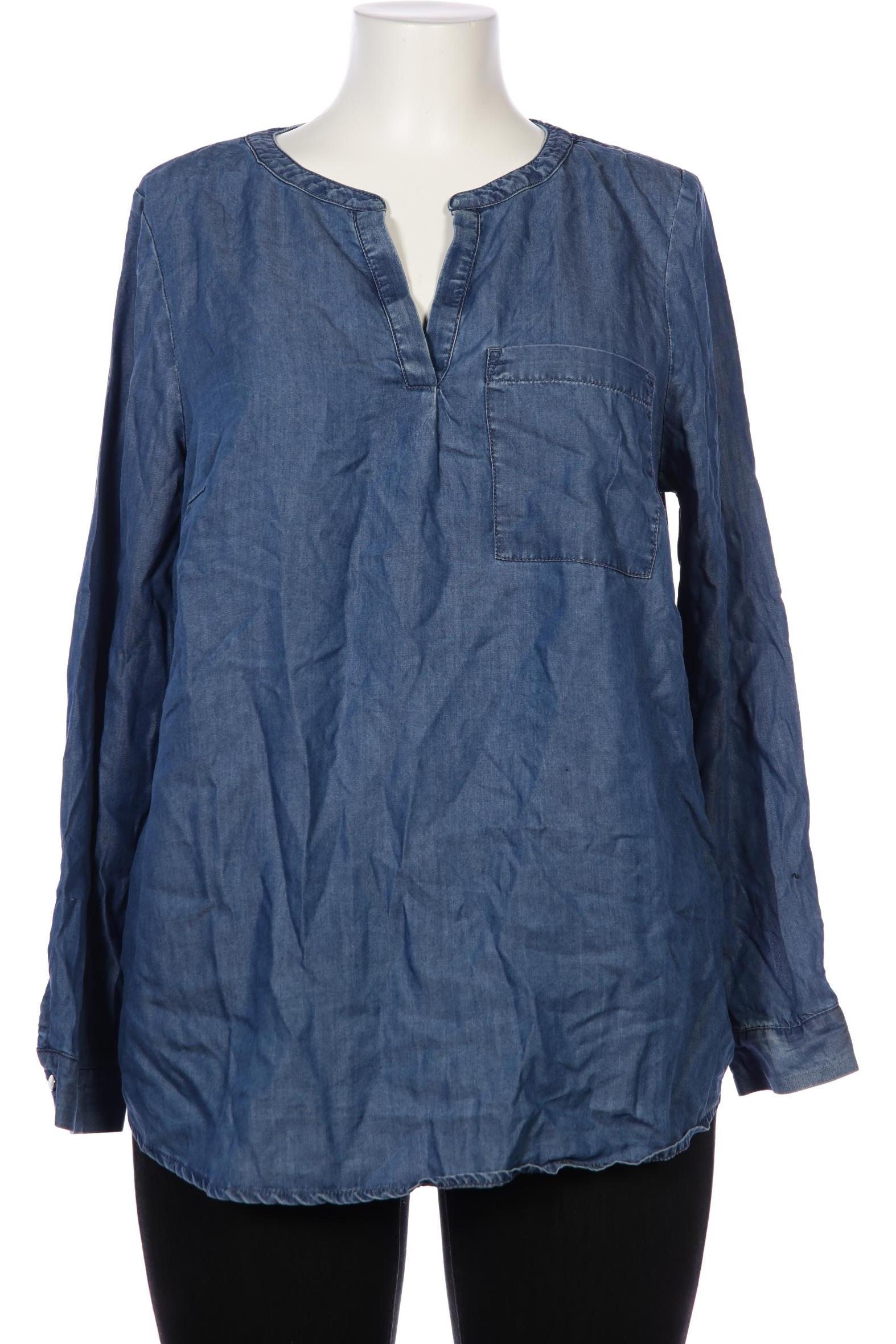 

s.Oliver Damen Bluse, blau, Gr. 46