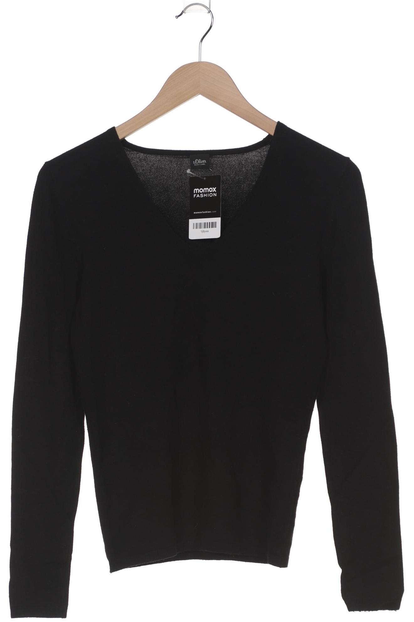 

s.Oliver Damen Pullover, schwarz, Gr. 36