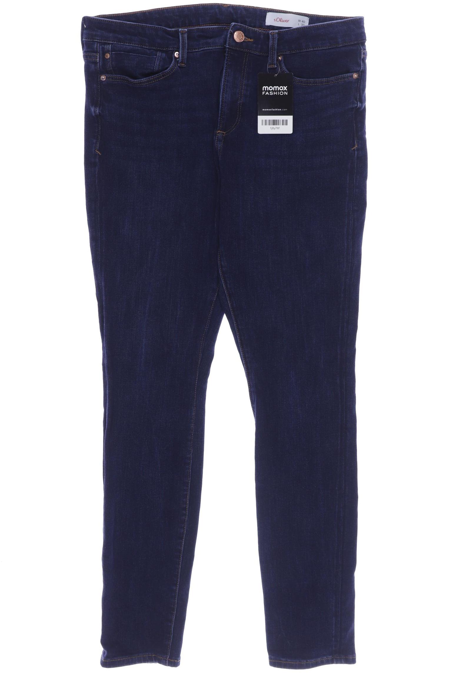 

s.Oliver Damen Jeans, marineblau