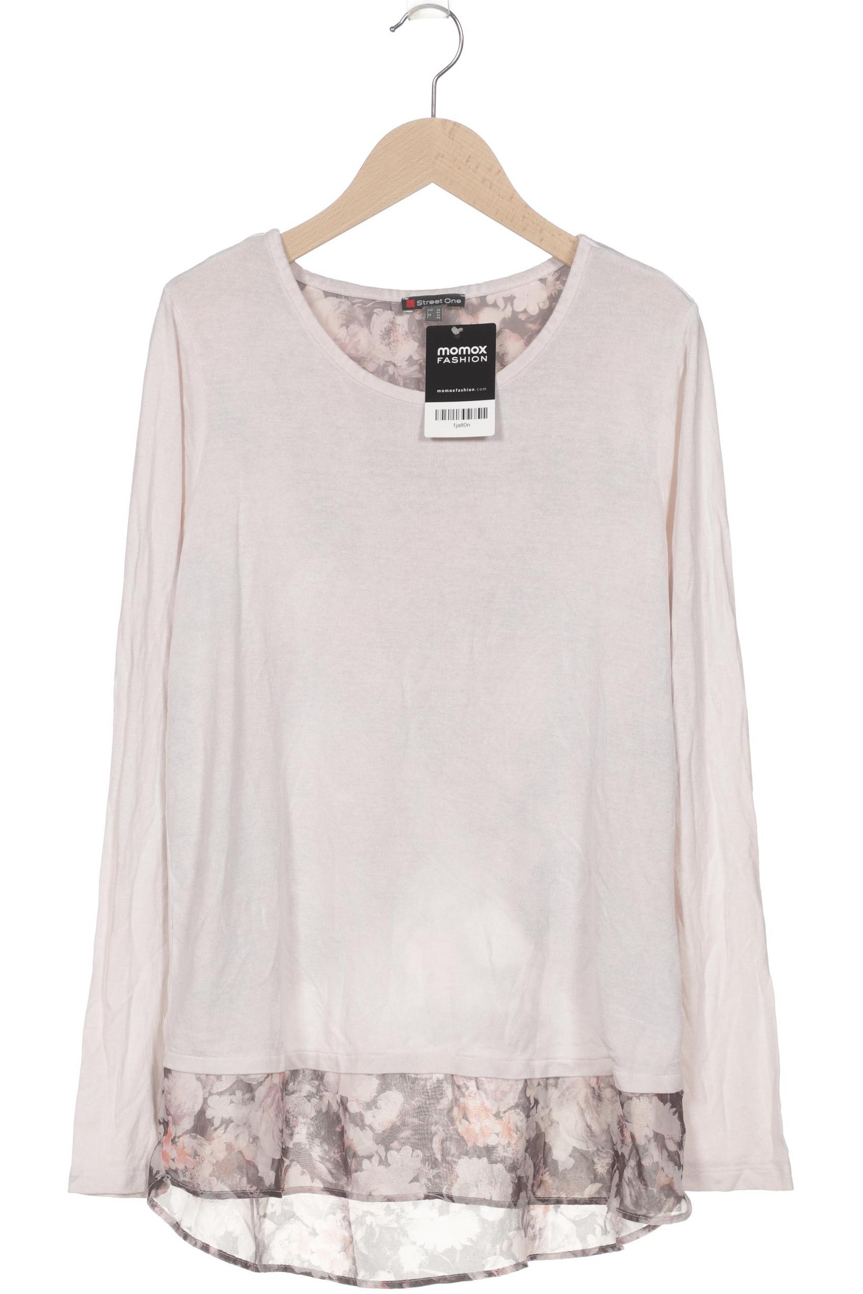 

s.Oliver Damen Langarmshirt, cremeweiß, Gr. 38