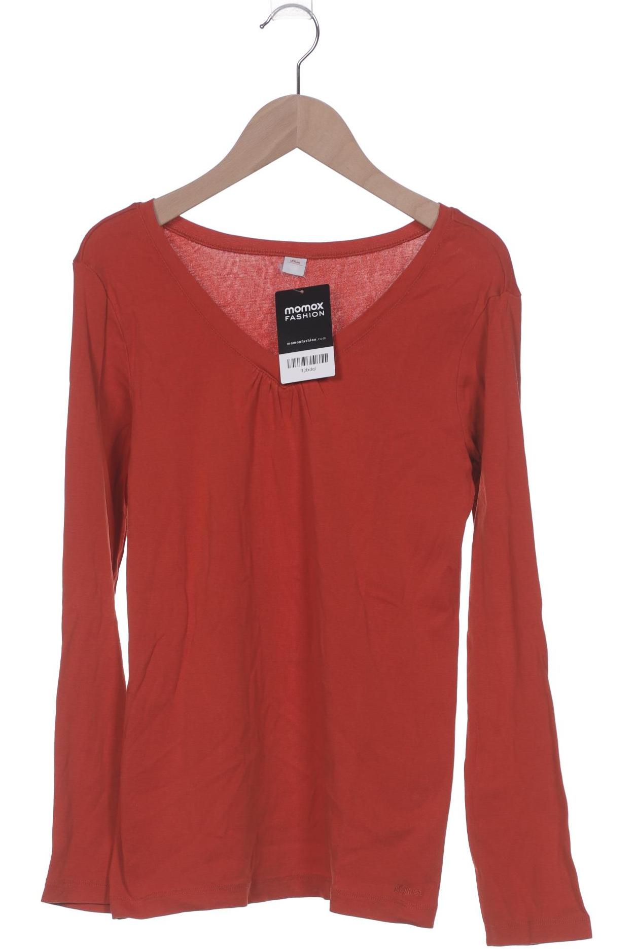 

s.Oliver Damen Langarmshirt, rot, Gr. 40