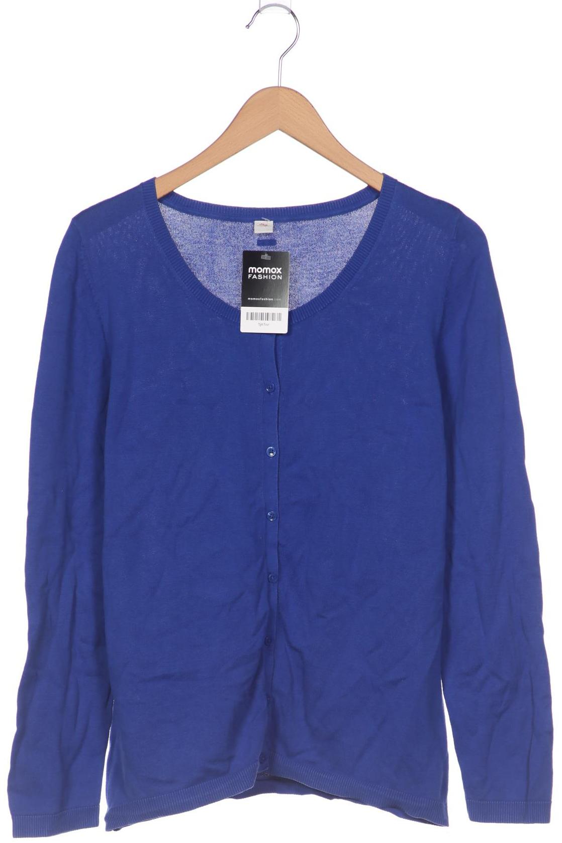 

s.Oliver Damen Strickjacke, marineblau, Gr. 42