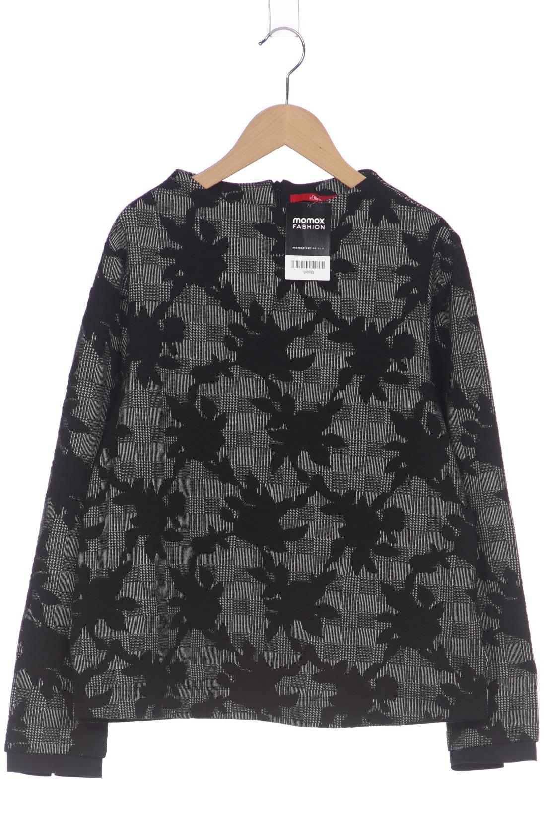 

s.Oliver Damen Pullover, schwarz, Gr. 38