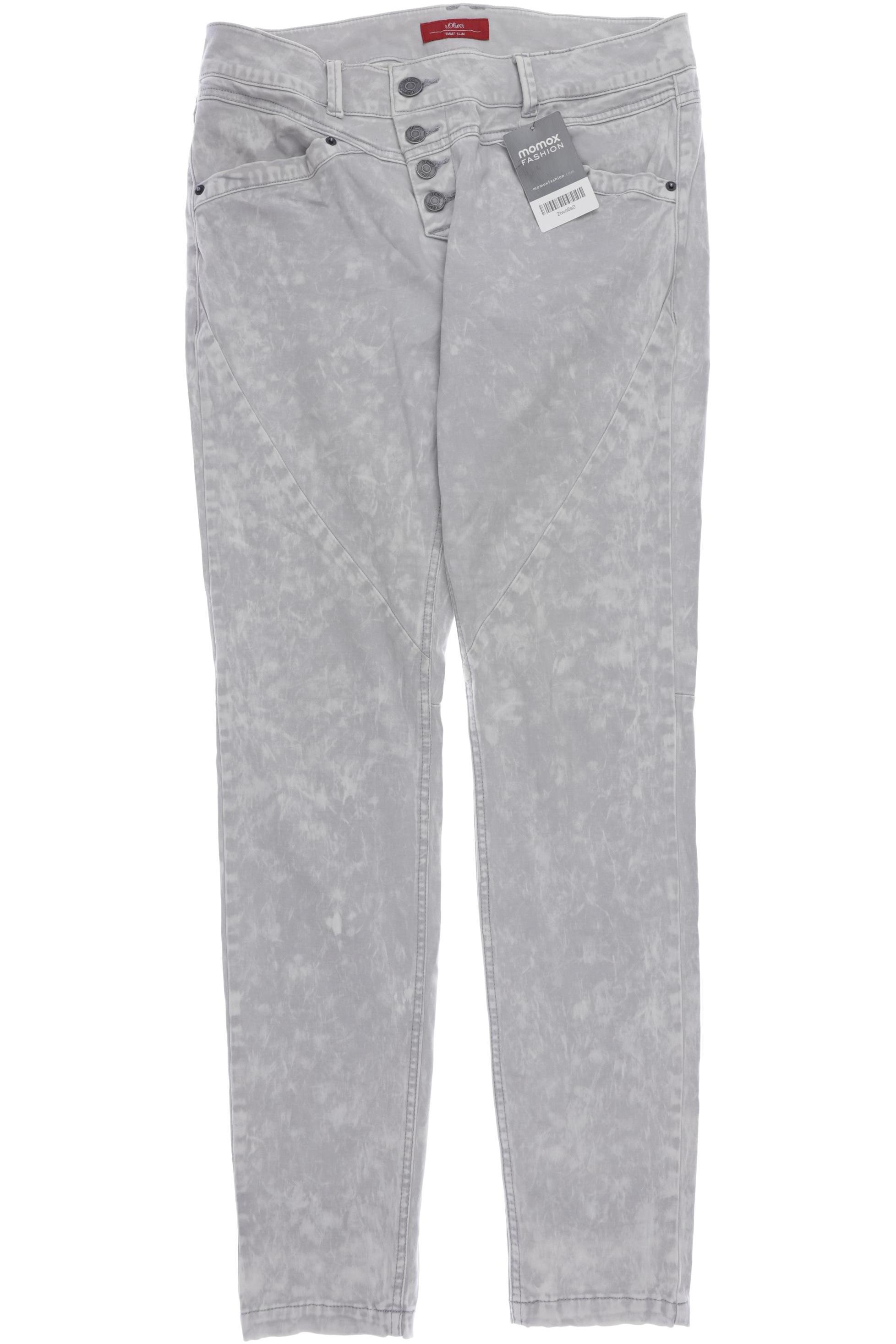 

s.Oliver Damen Stoffhose, grau, Gr. 30