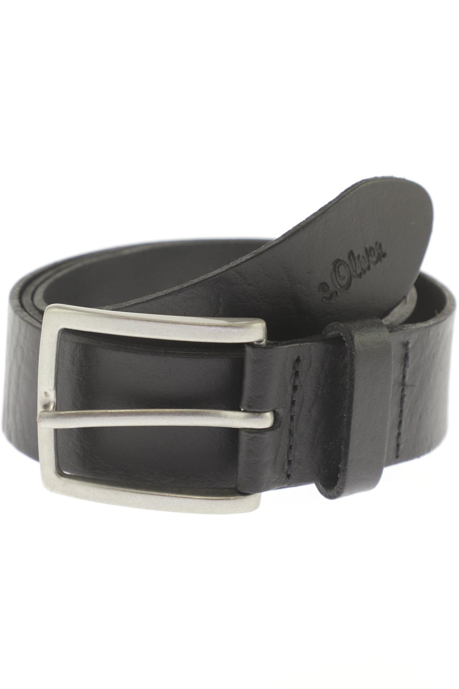 

s.Oliver Damen Gürtel, schwarz, Gr. 85