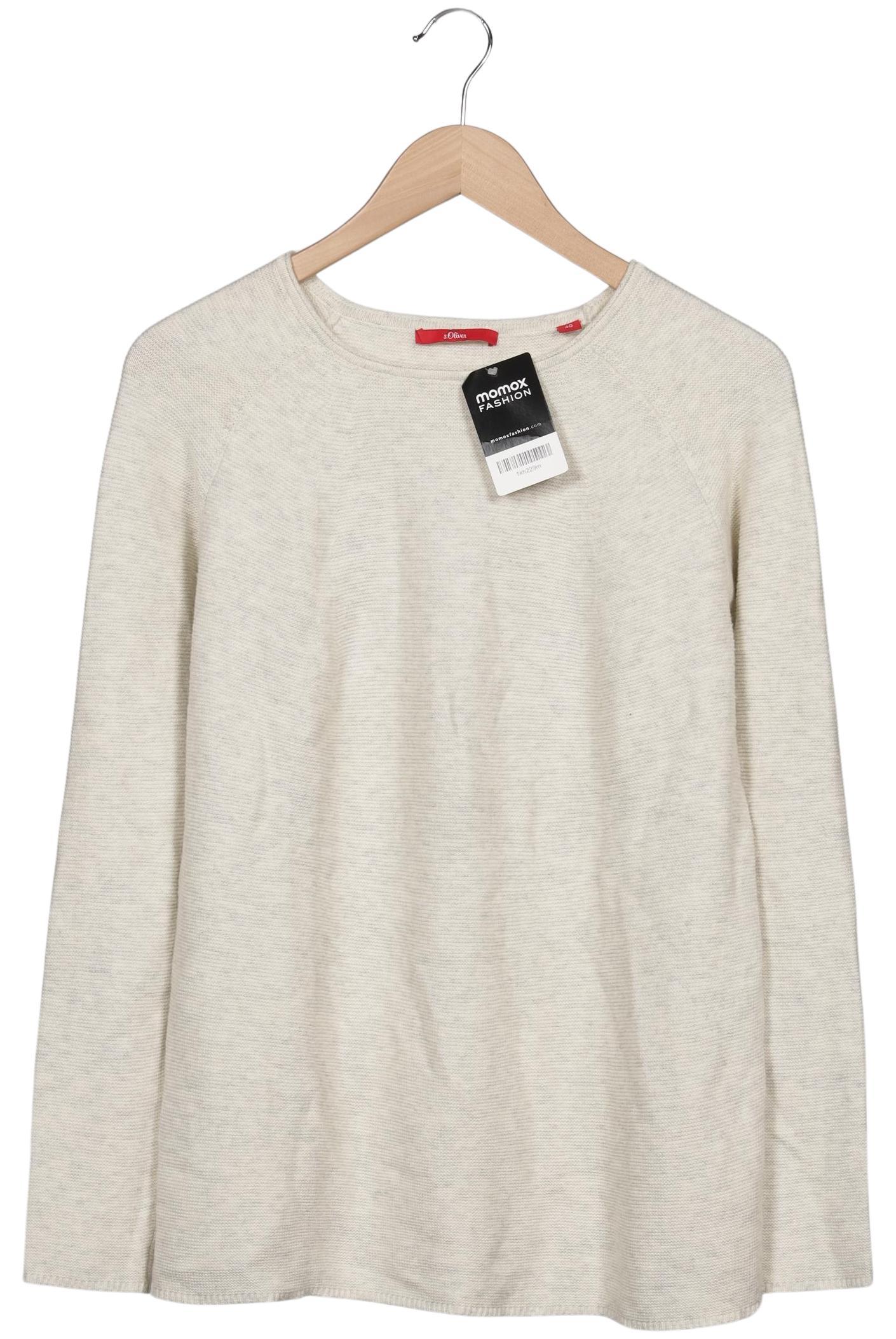 

s.Oliver Damen Pullover, beige, Gr. 40
