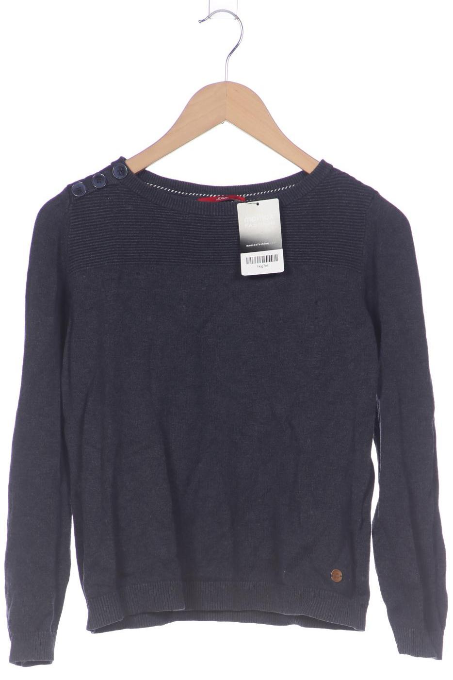 Thumbnail - s.Oliver Damen Pullover, marineblau, Gr. 36