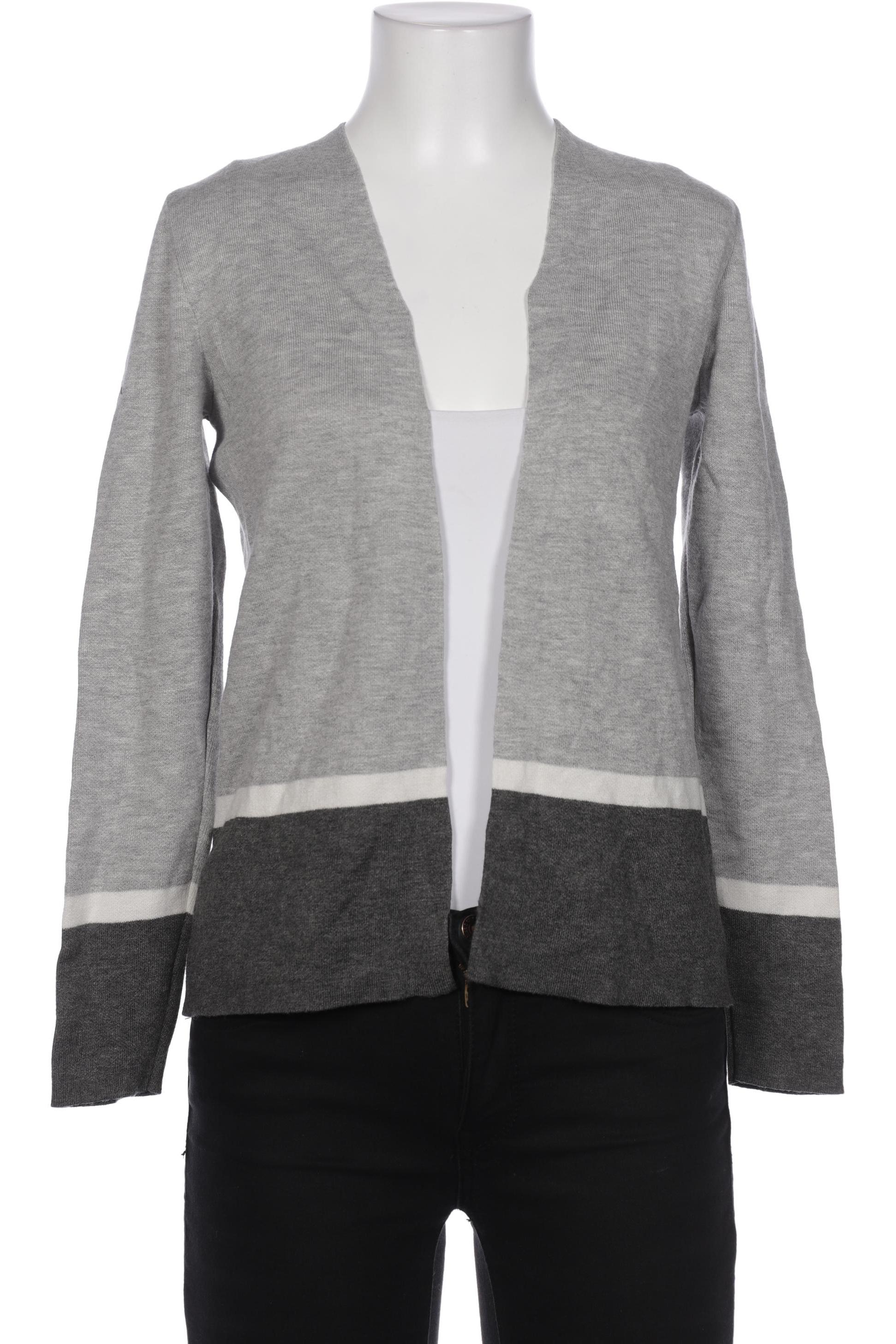 

s.Oliver Damen Strickjacke, grau, Gr. 34