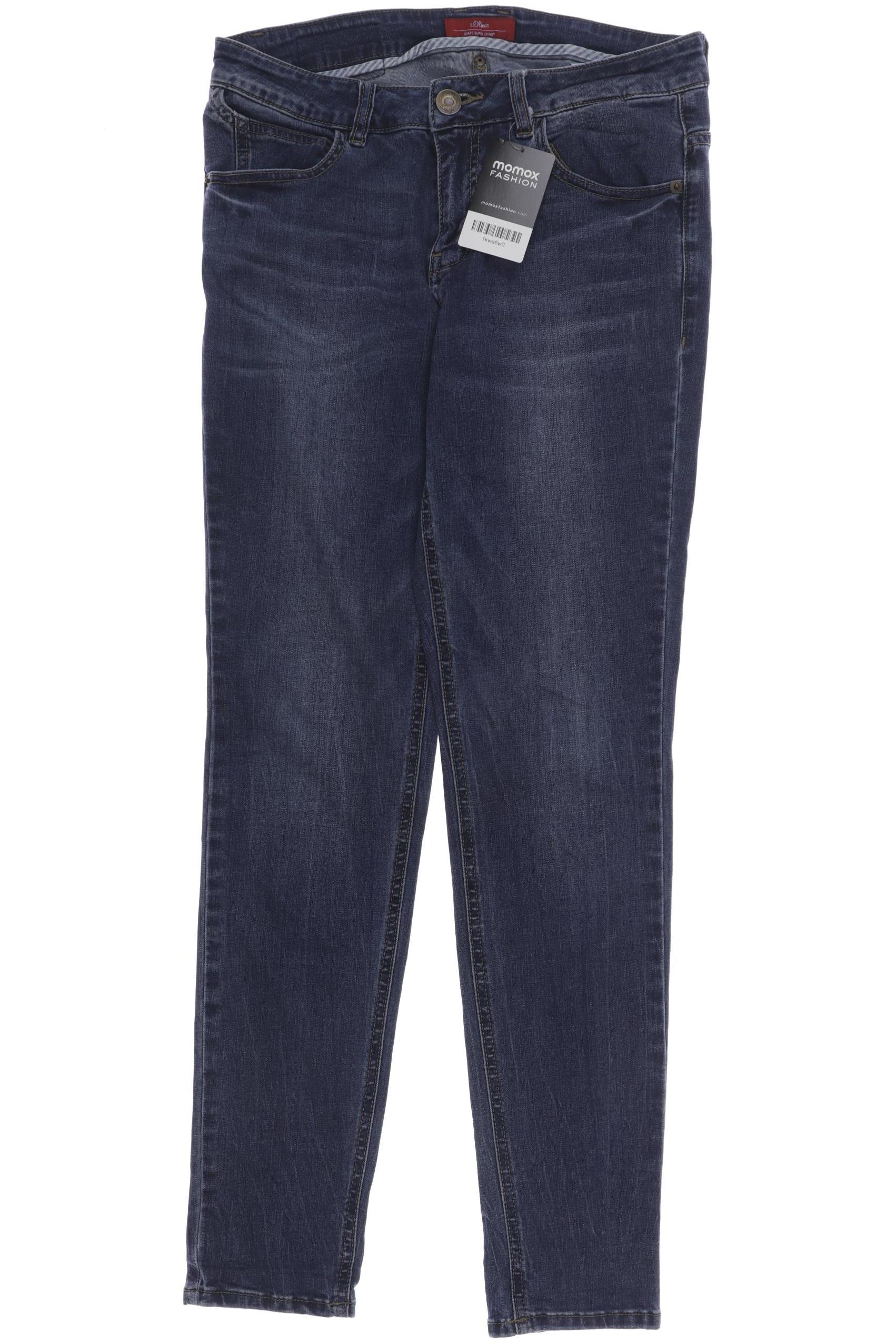 

s.Oliver Damen Jeans, blau