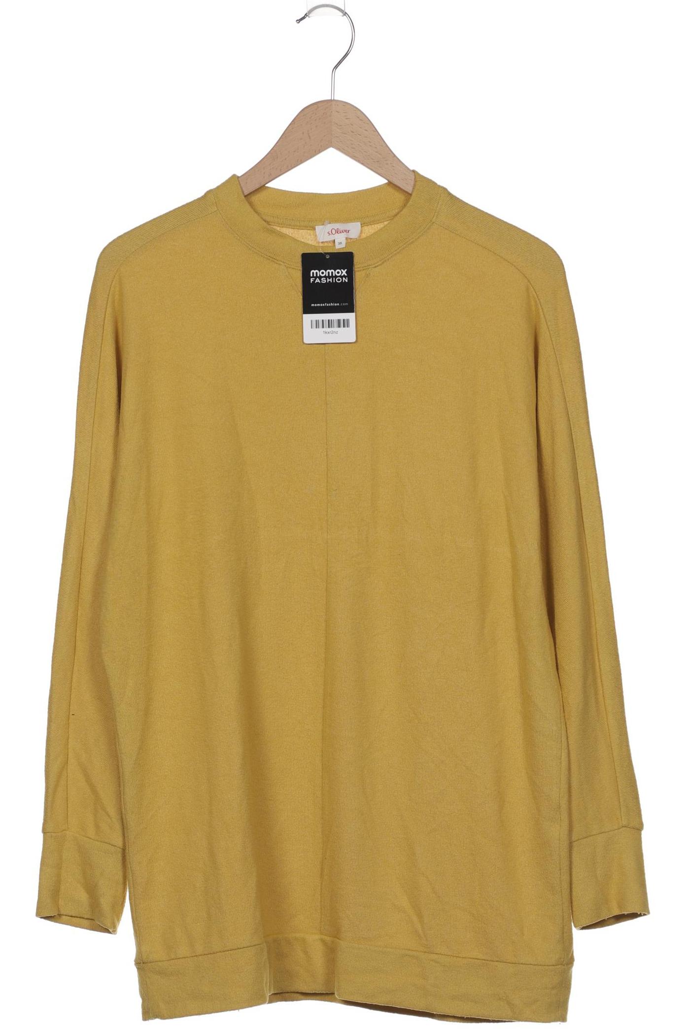 

s.Oliver Damen Pullover, gelb, Gr. 38