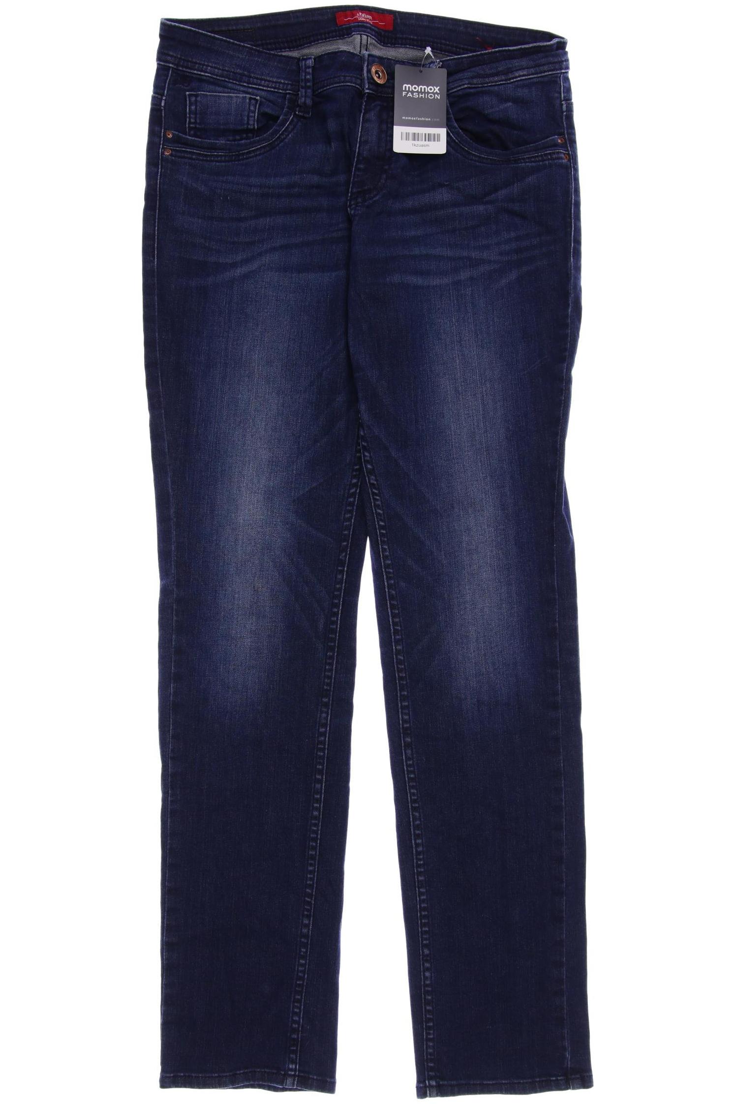 

s.Oliver Damen Jeans, blau