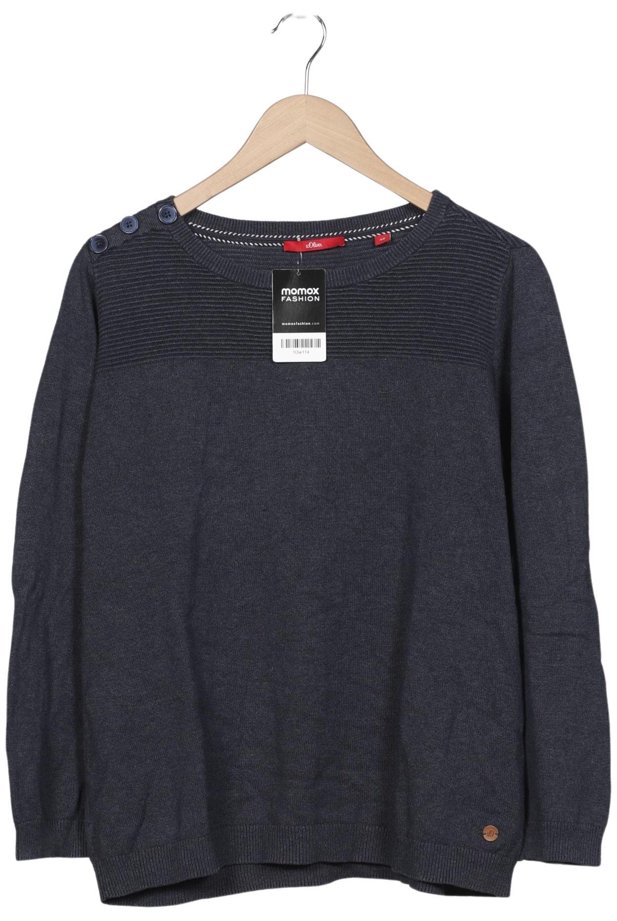 

s.Oliver Damen Pullover, marineblau, Gr. 46