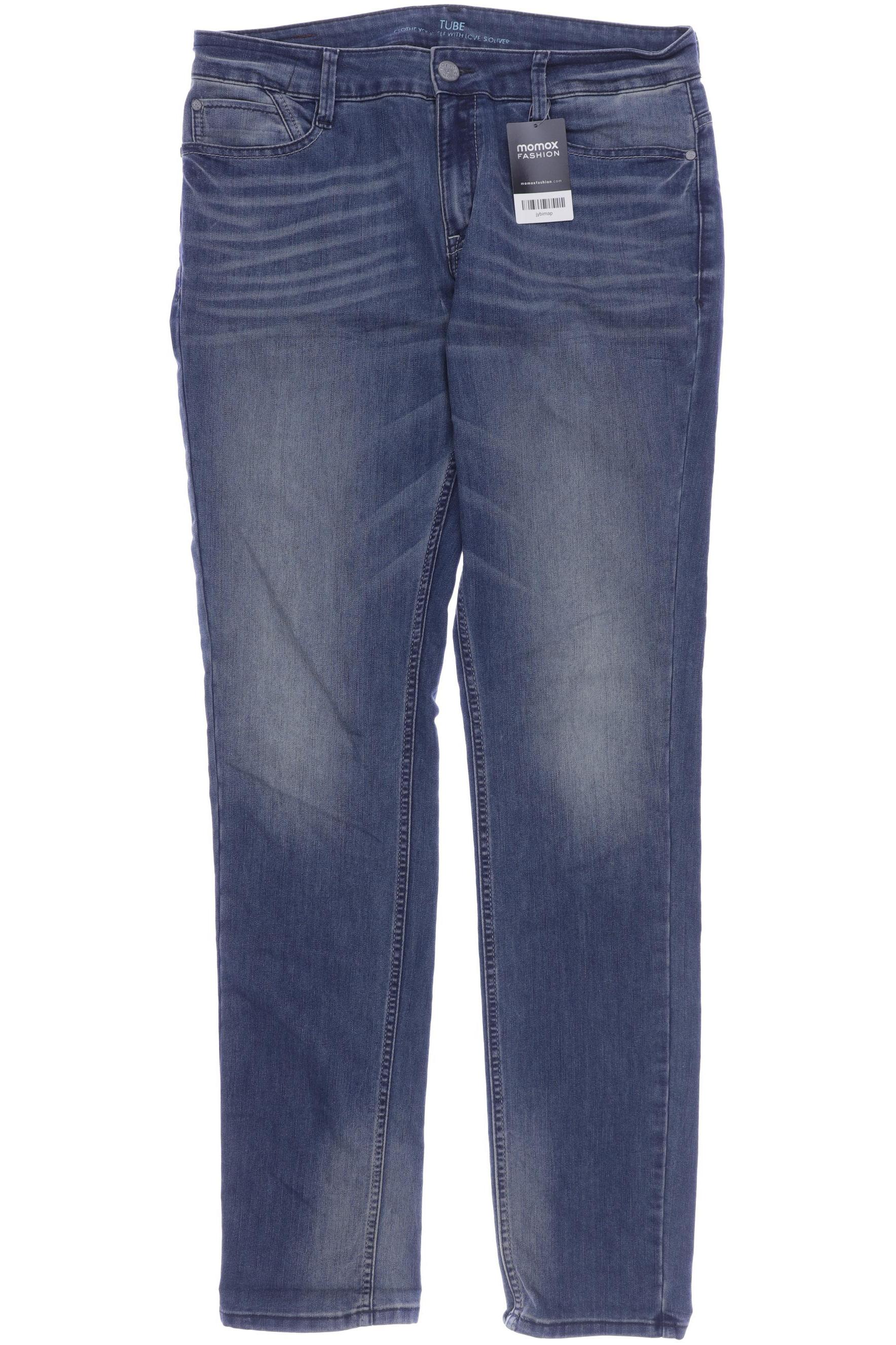 

s.Oliver Damen Jeans, blau