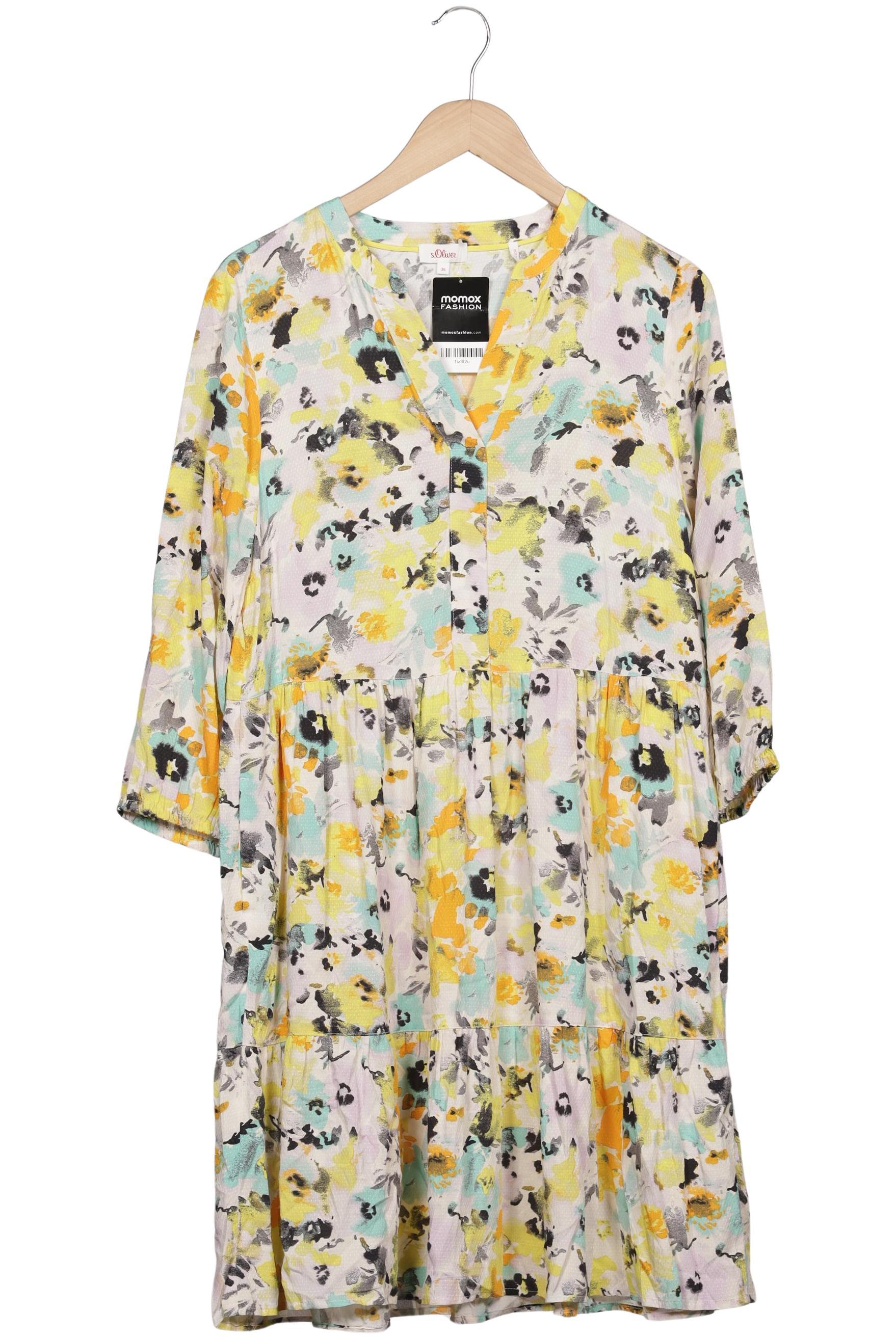 

s.Oliver Damen Kleid, gelb, Gr. 36