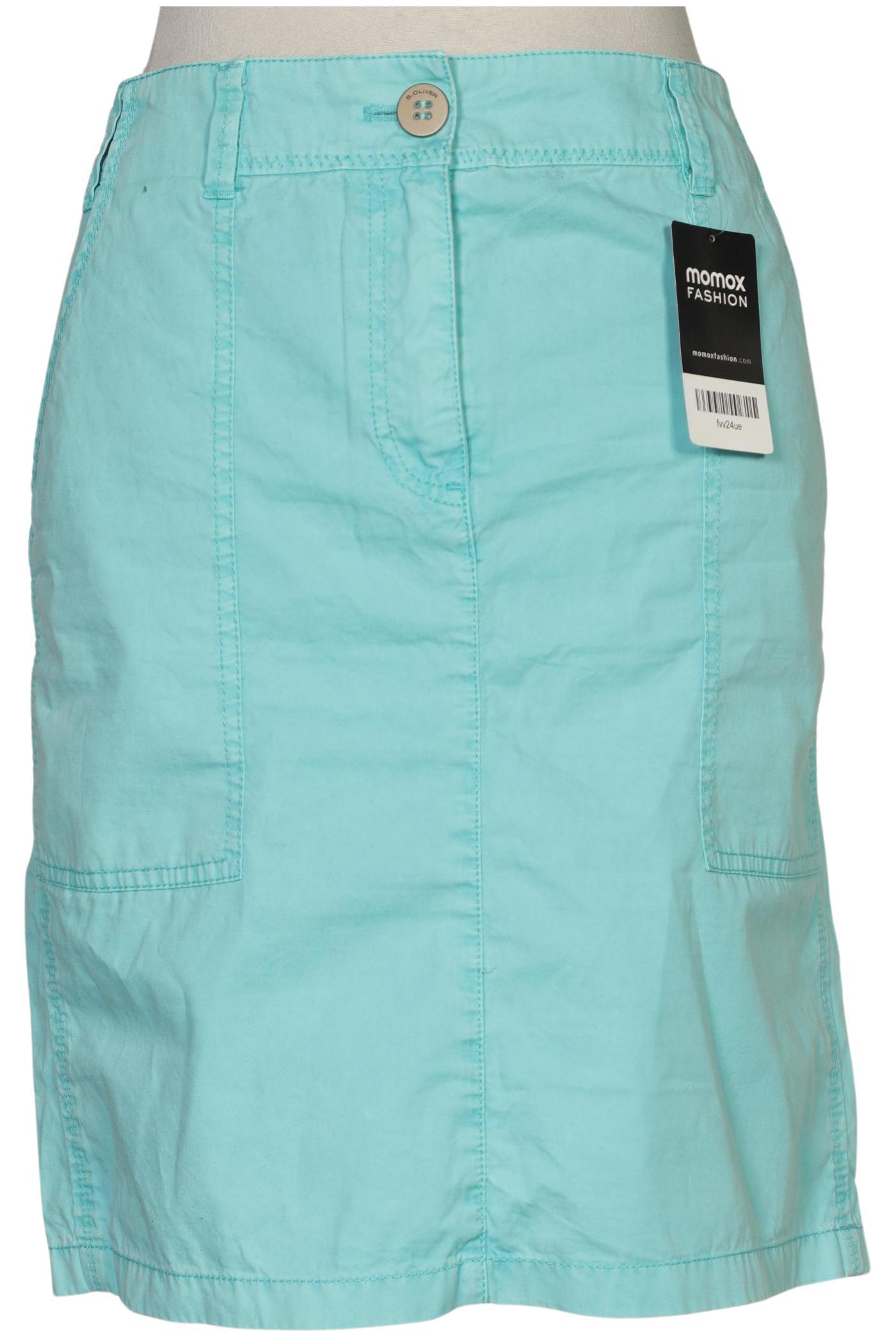 

s.Oliver Damen Rock, blau, Gr. 40