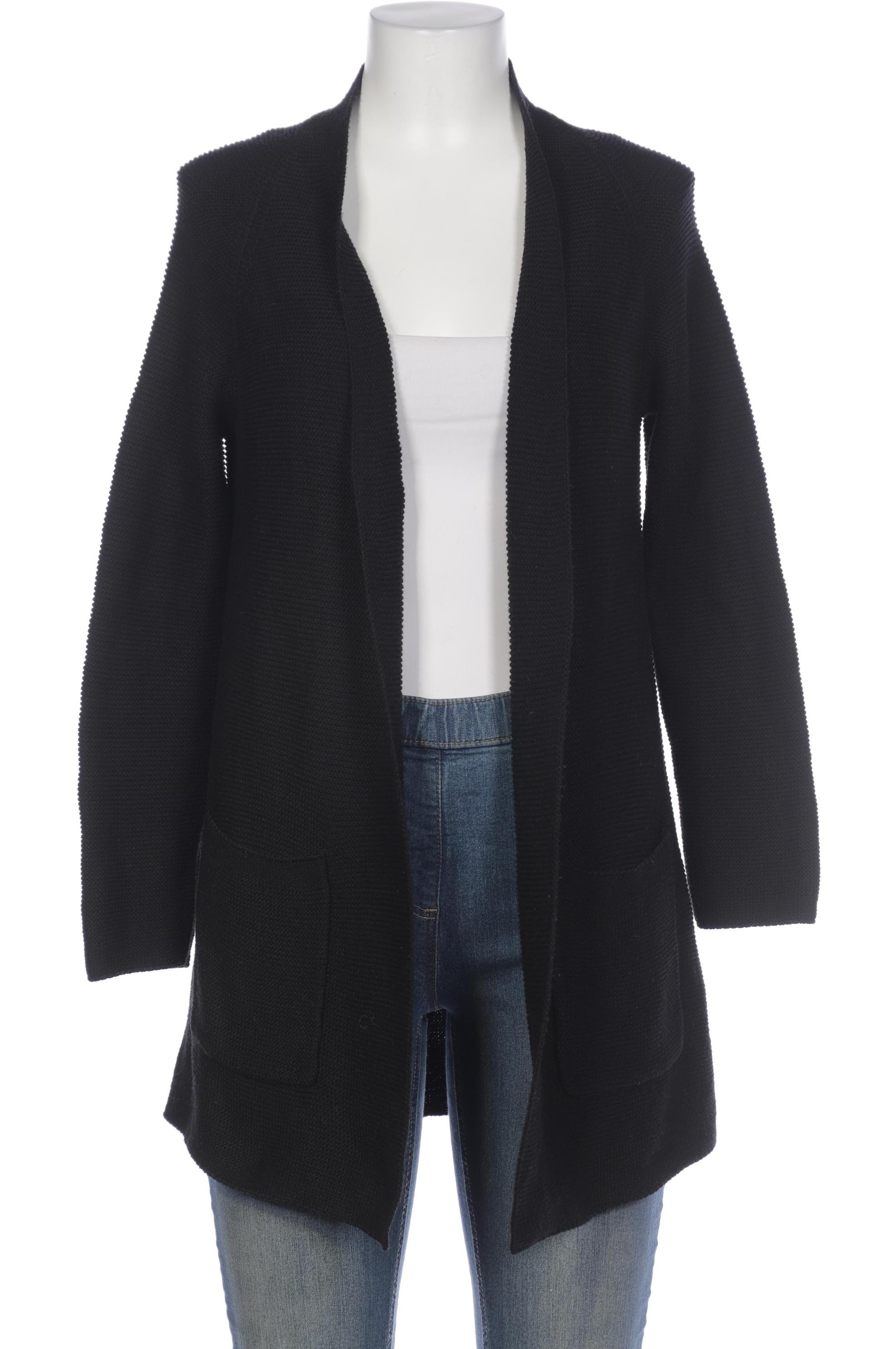 

s.Oliver Damen Strickjacke, schwarz, Gr. 38