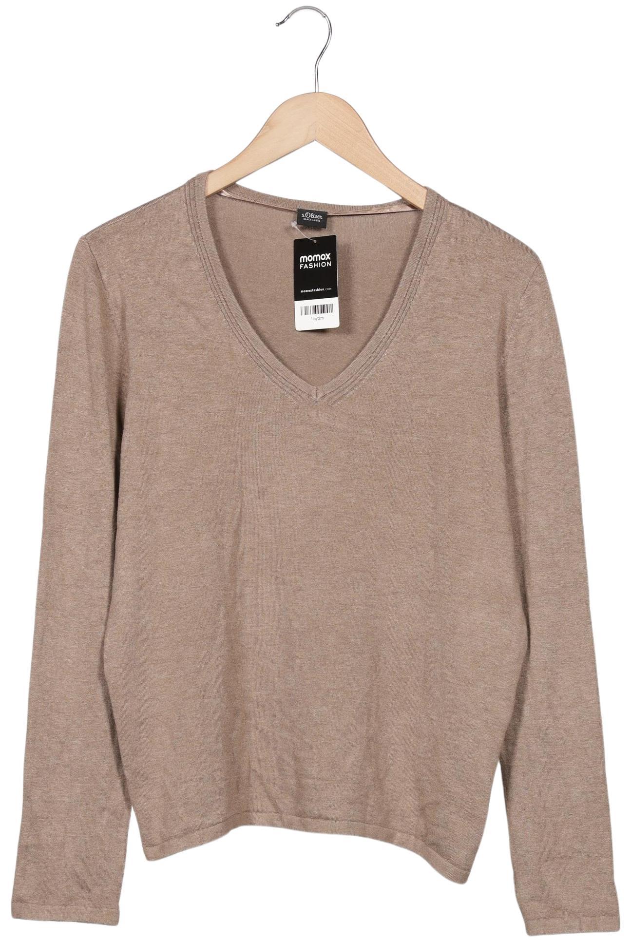 

s.Oliver Damen Pullover, beige, Gr. 42