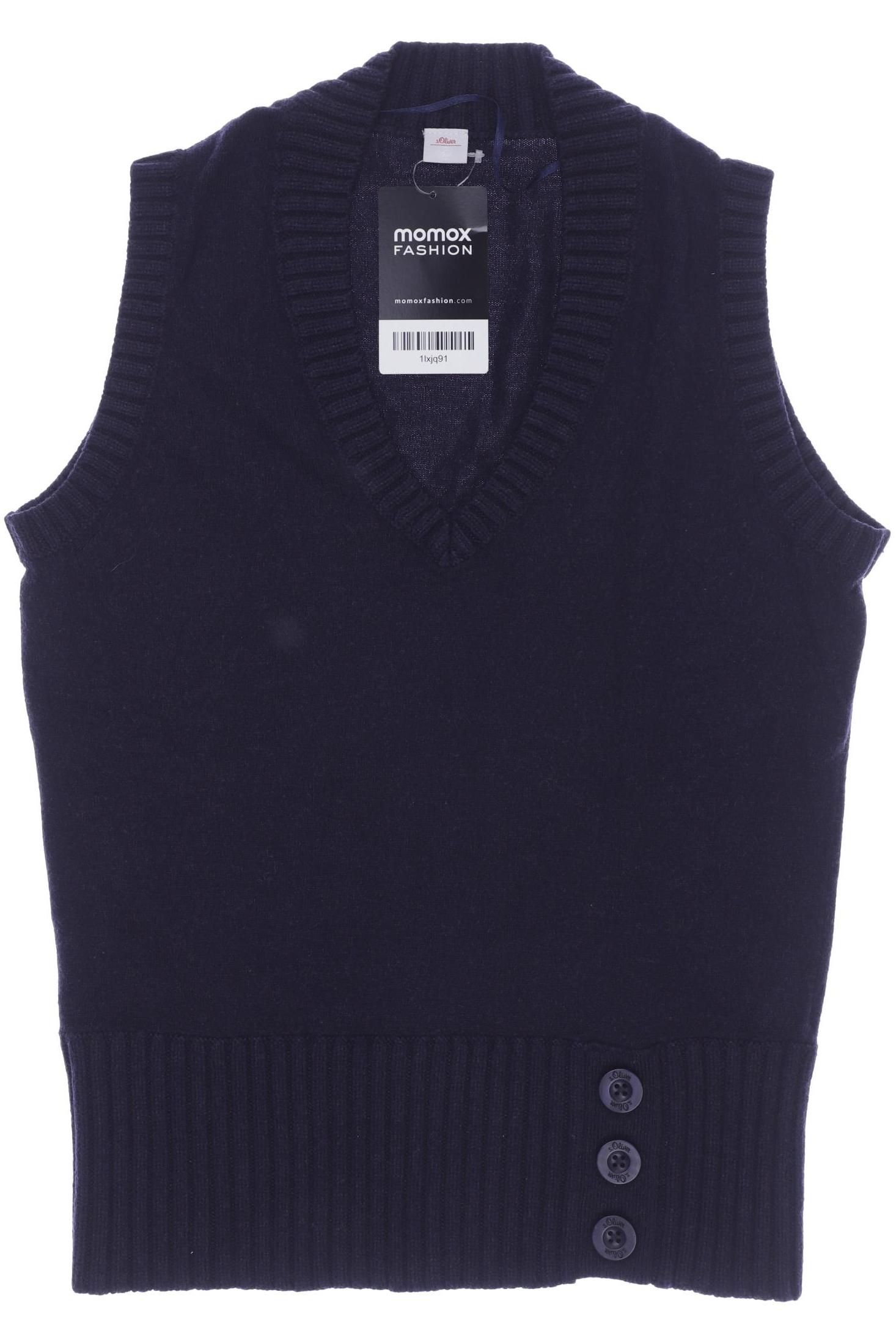 

s.Oliver Damen Pullover, marineblau