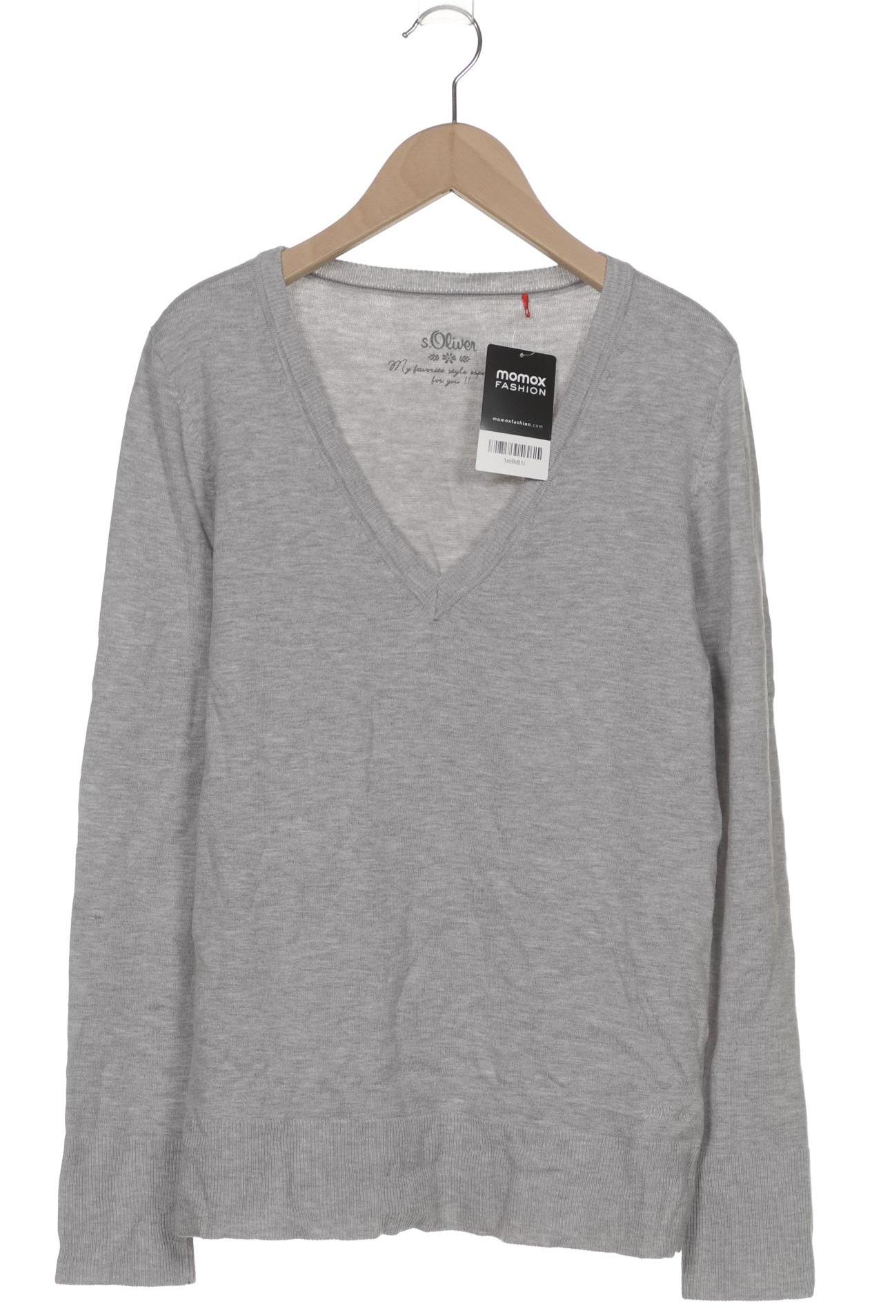 

s.Oliver Damen Pullover, grau, Gr. 40