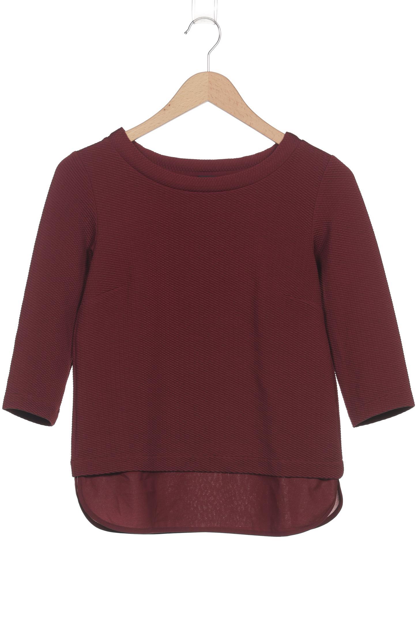 

s.Oliver Damen Langarmshirt, bordeaux, Gr. 34