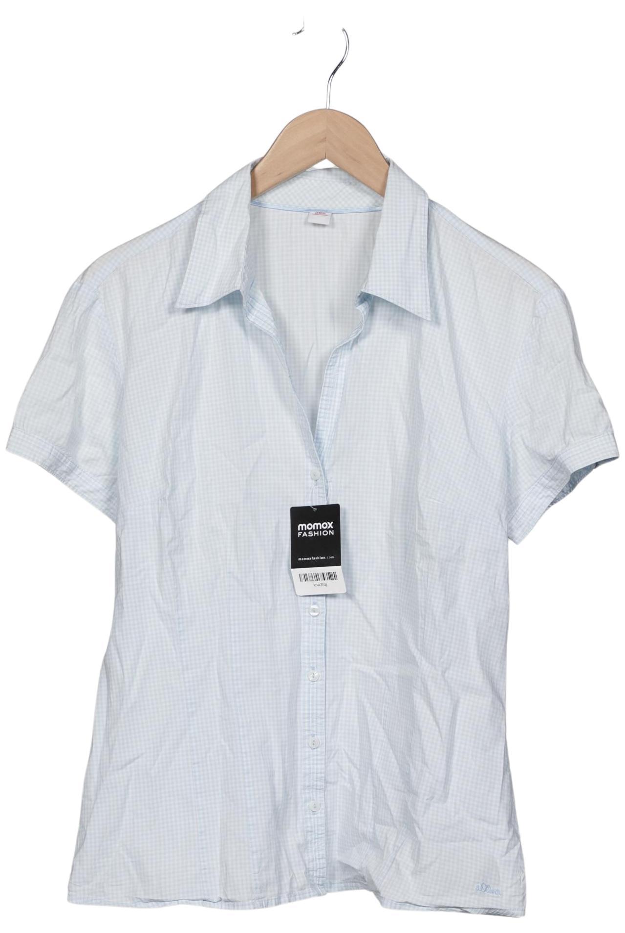

s.Oliver Damen Bluse, hellblau, Gr. 44