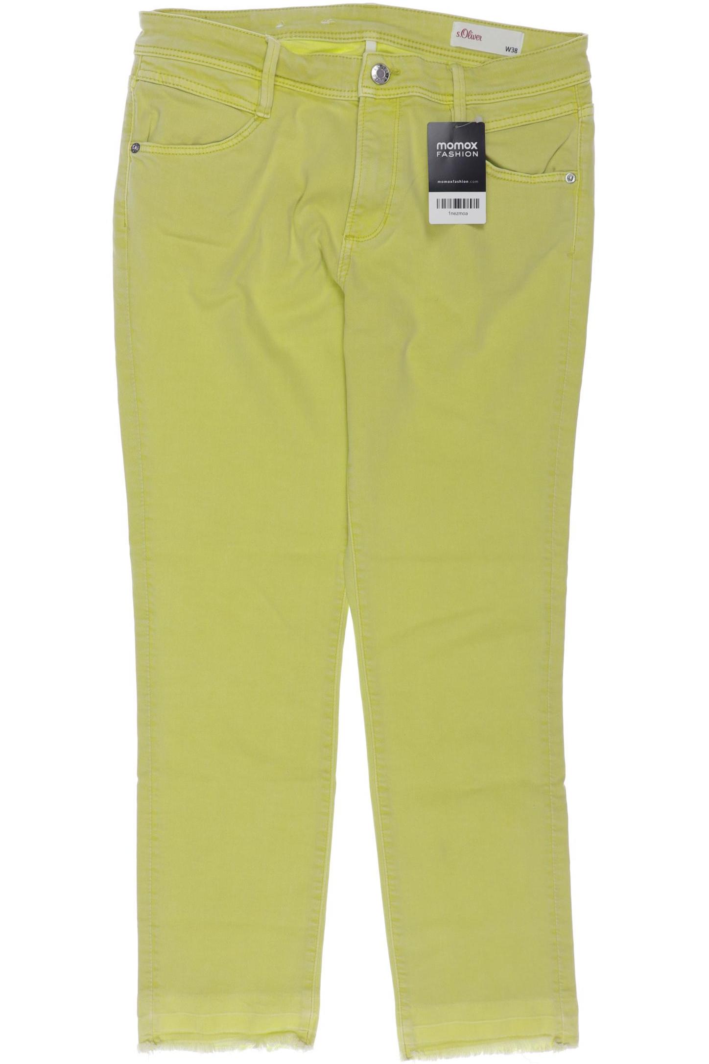 

s.Oliver Damen Jeans, gelb, Gr. 38