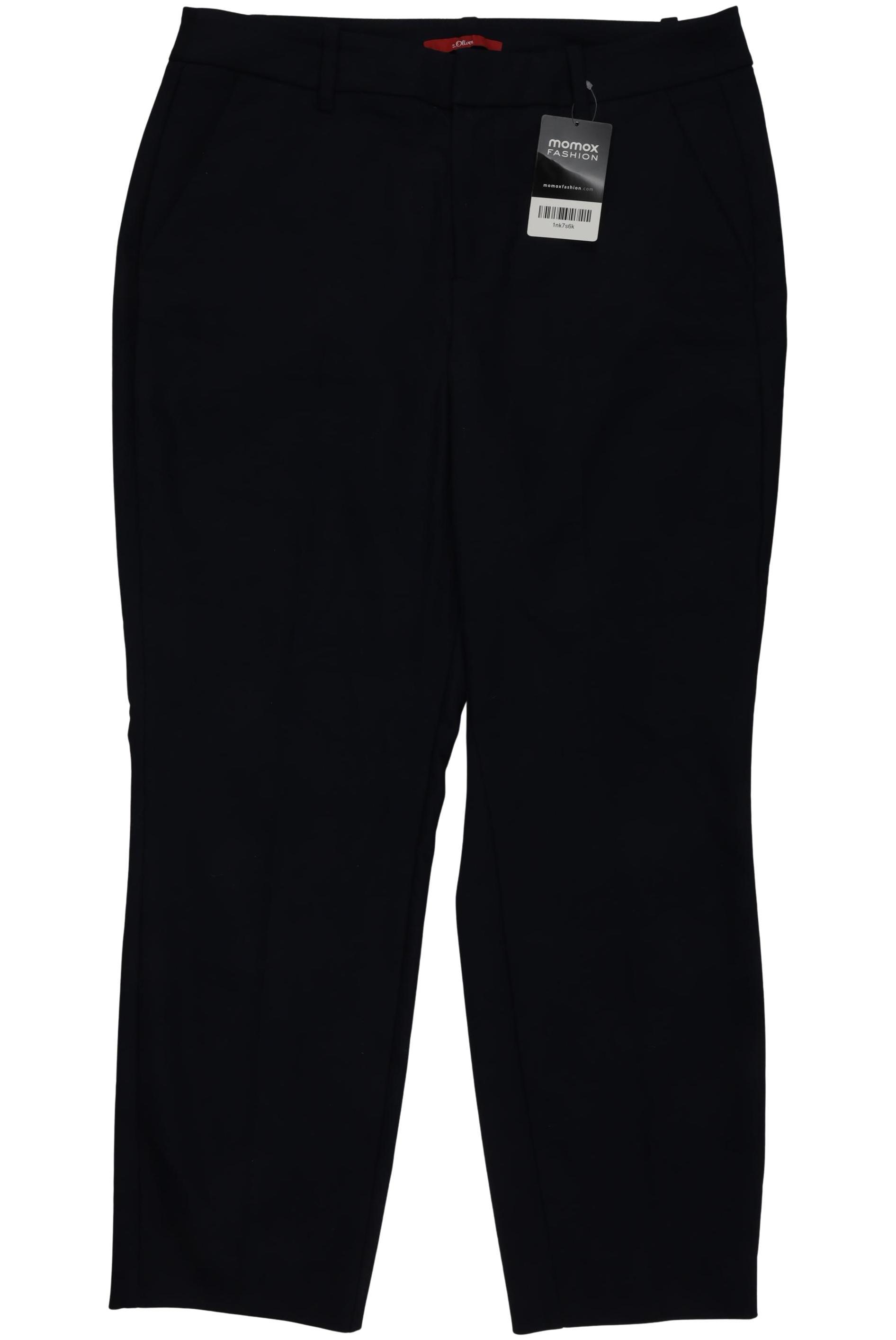 Thumbnail - s.Oliver Damen Stoffhose, marineblau, Gr. 40