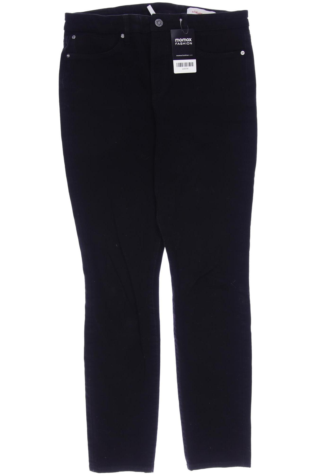 

s.Oliver Damen Jeans, schwarz, Gr. 40