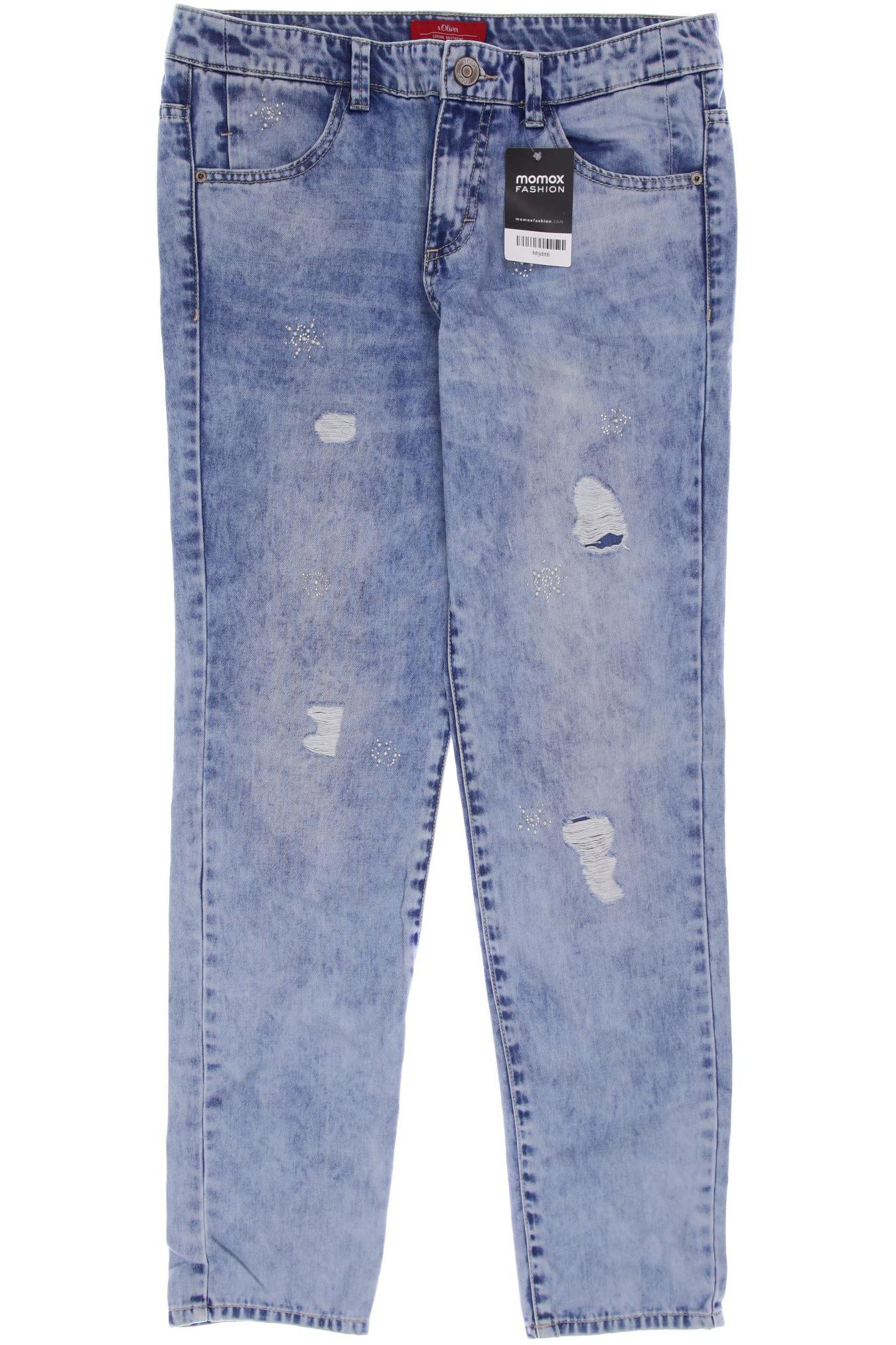 

s.Oliver Damen Jeans, blau