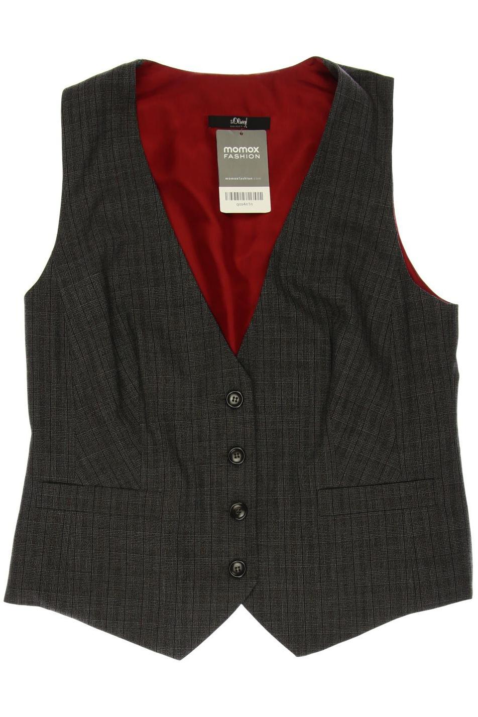 

s.Oliver Damen Weste, braun, Gr. 40
