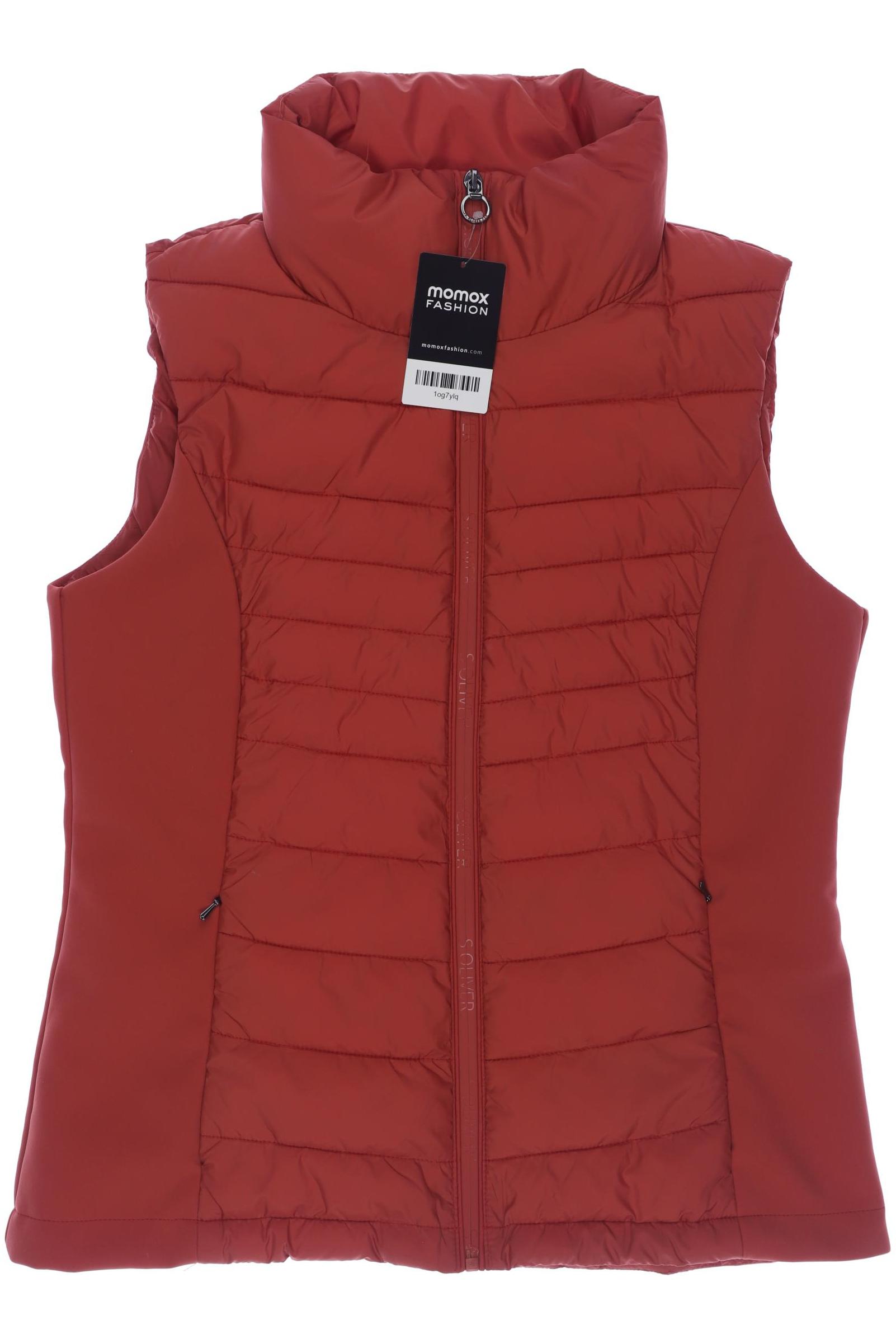 

s.Oliver Damen Weste, rot, Gr. 38