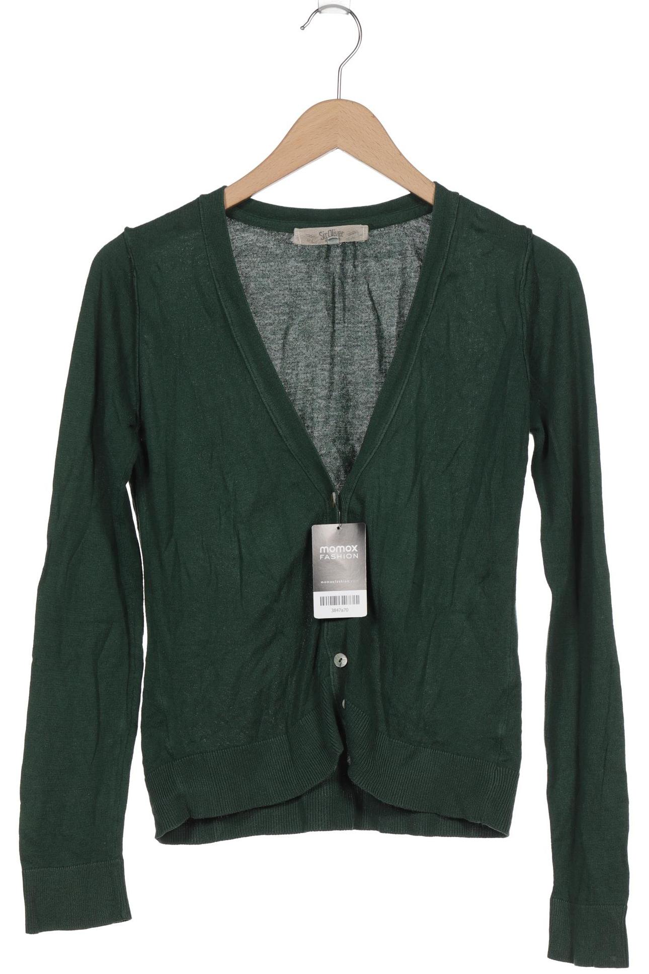 

s.Oliver Damen Strickjacke, grün