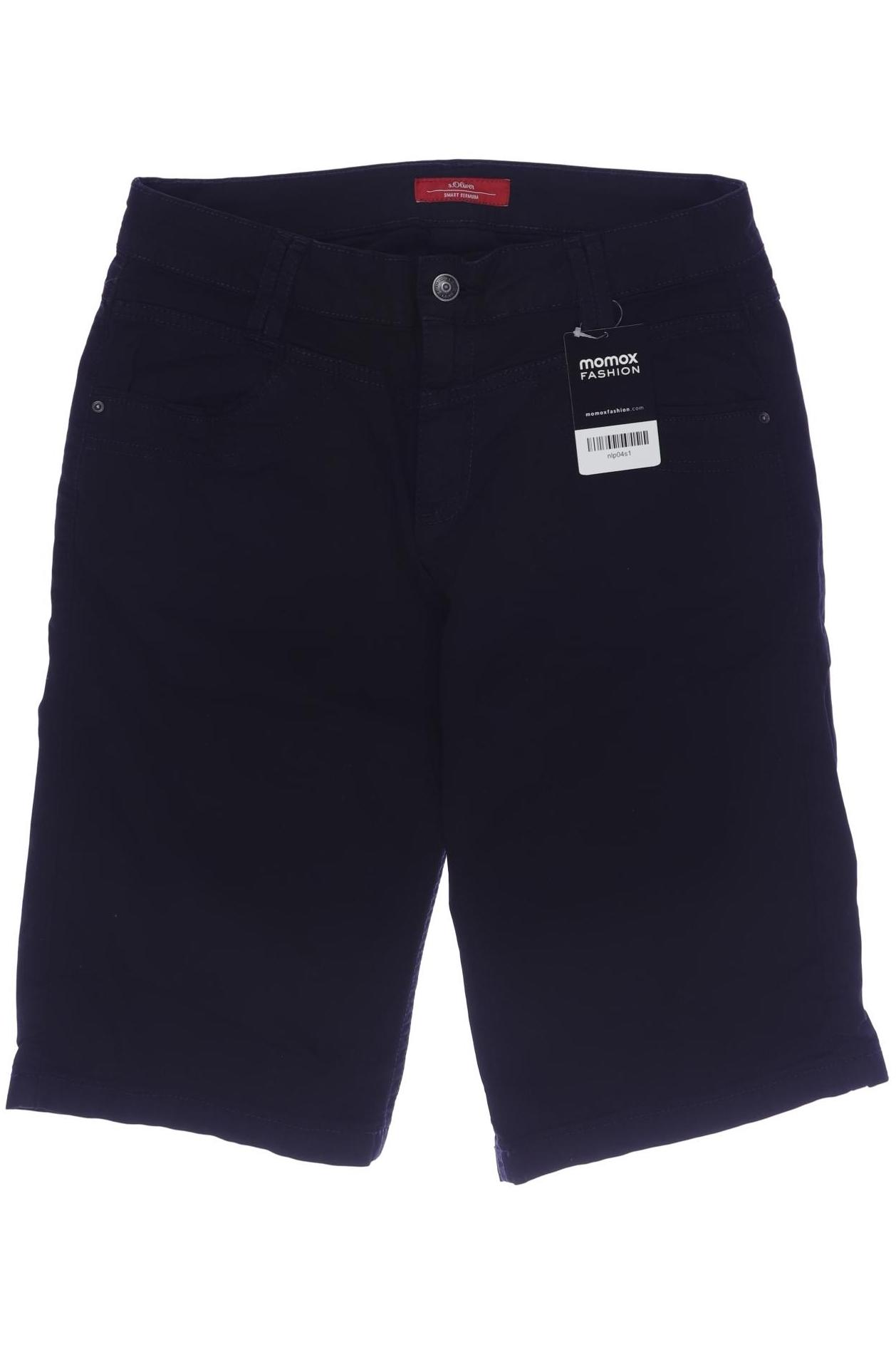 

s.Oliver Damen Shorts, schwarz, Gr. 31
