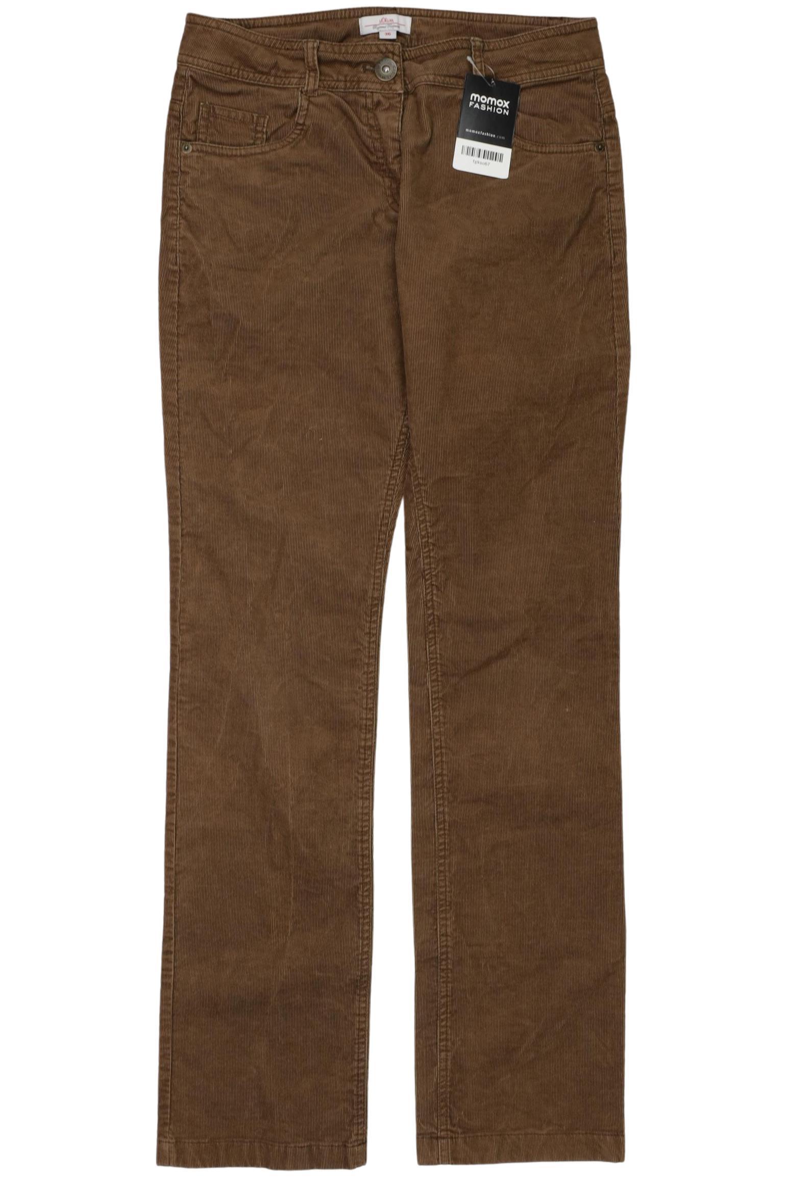 

s.Oliver Damen Stoffhose, braun, Gr. 36