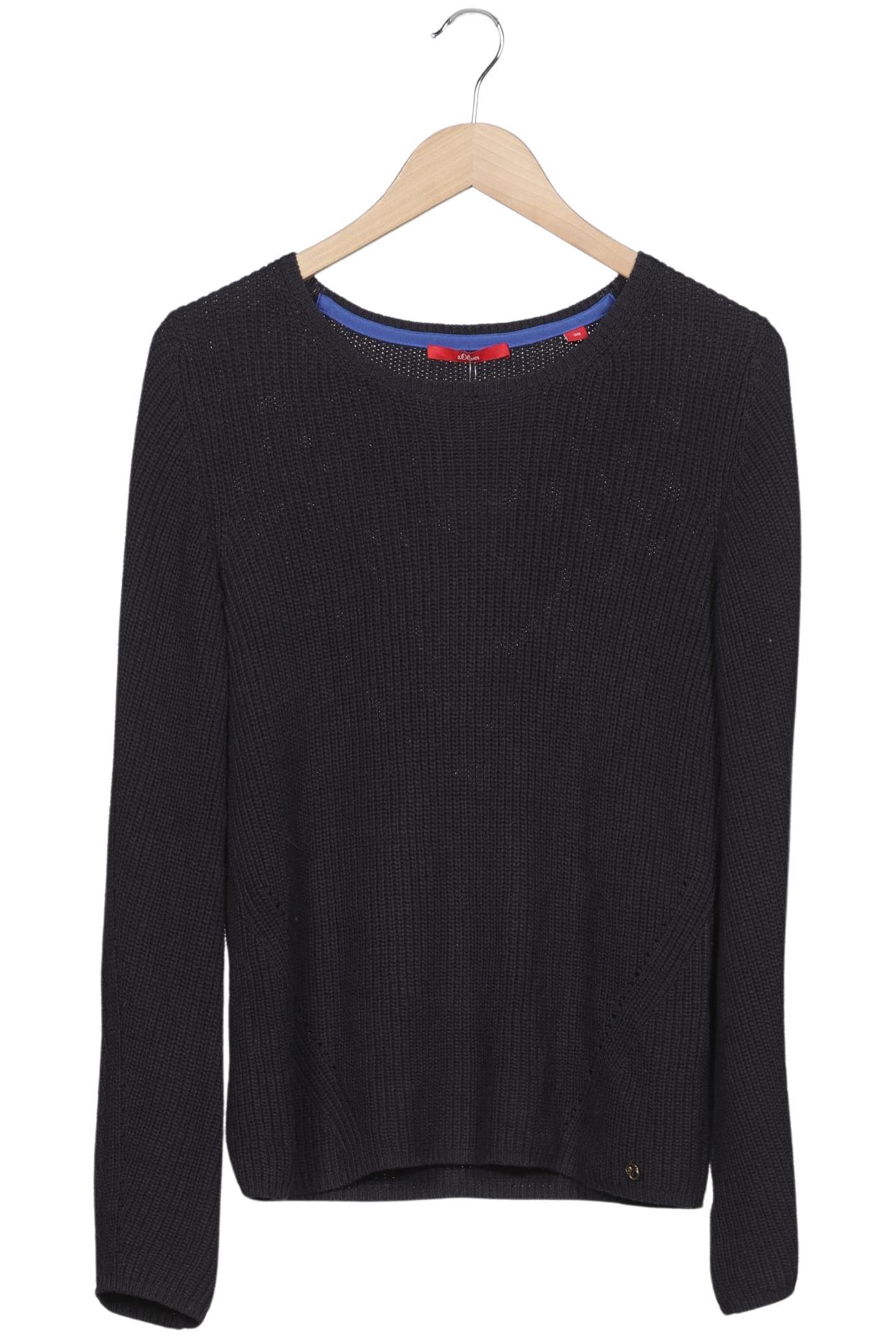 

s.Oliver Damen Pullover, schwarz, Gr. 36