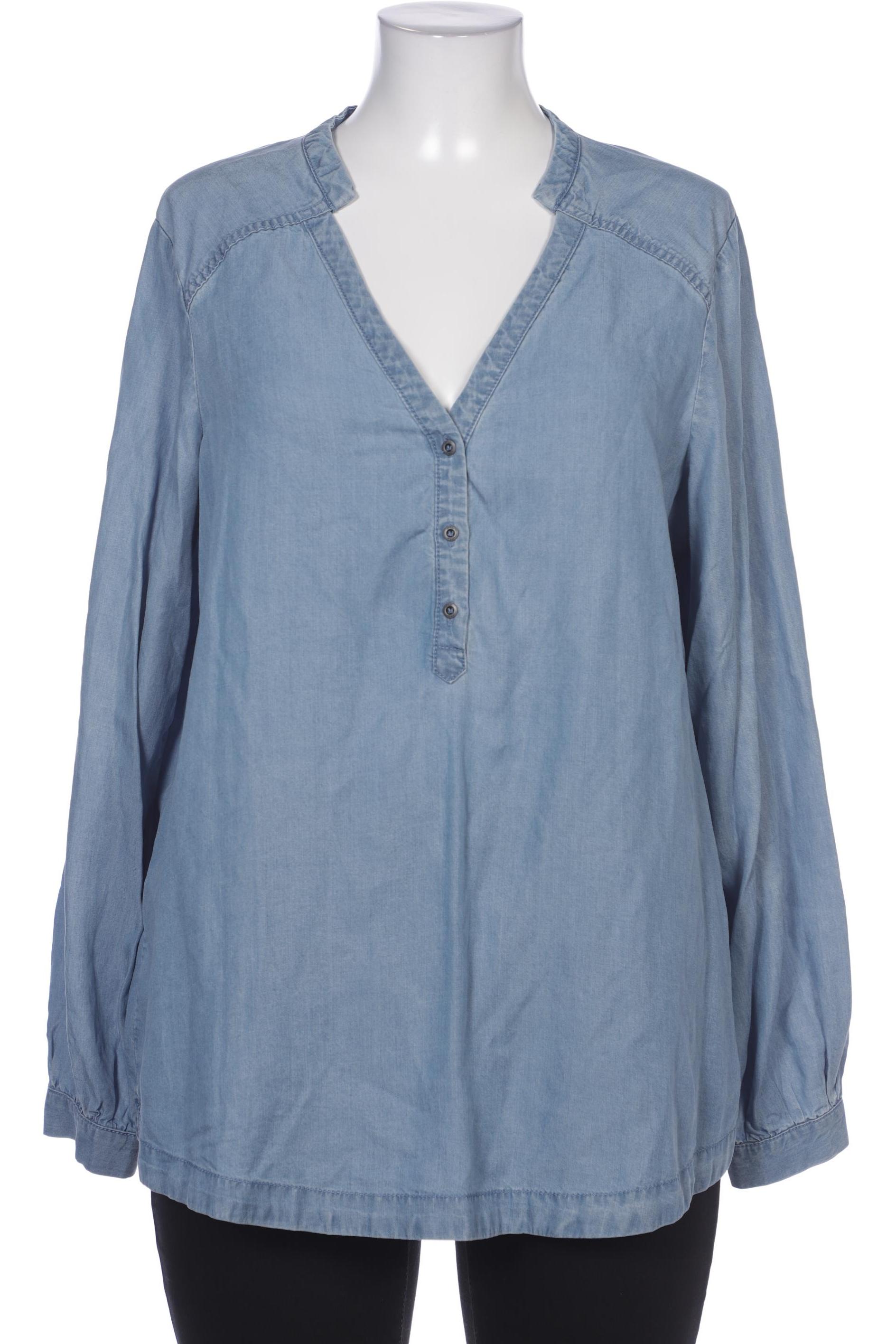 

s.Oliver Damen Bluse, blau, Gr. 46